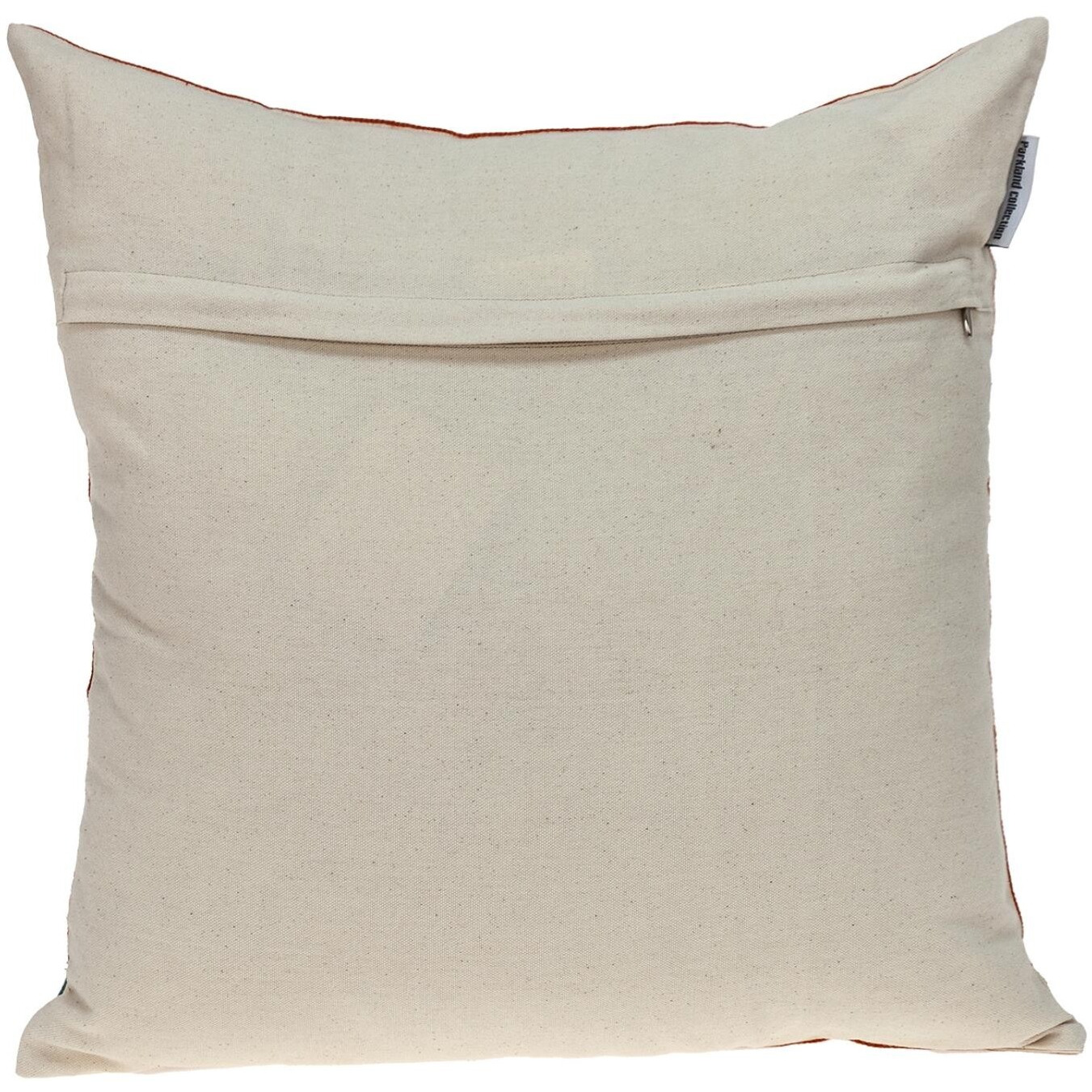 Floral Embroidered Multicolor Decorative Pillow