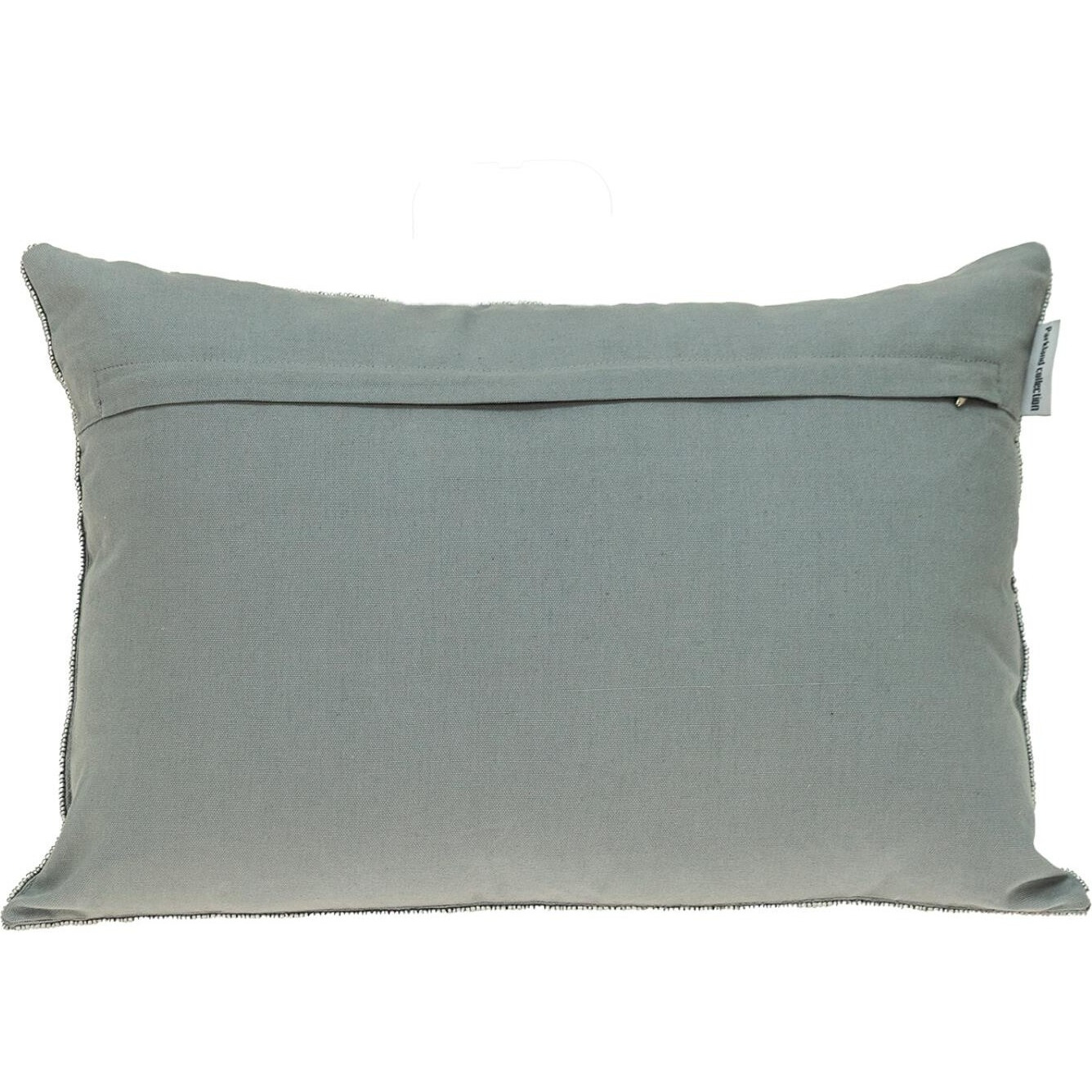Shimmering Silver Beaded Luxury Throw Pillow