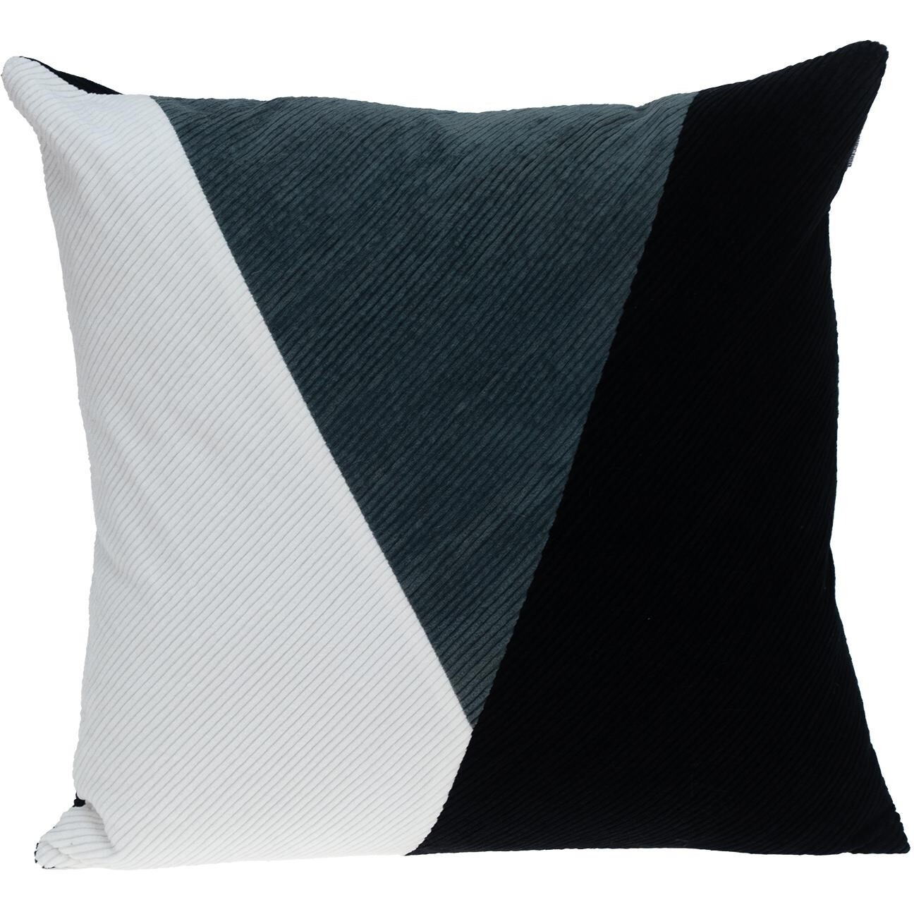 Multicolor Charcoal Highlight Soft Touch Throw Pillow
