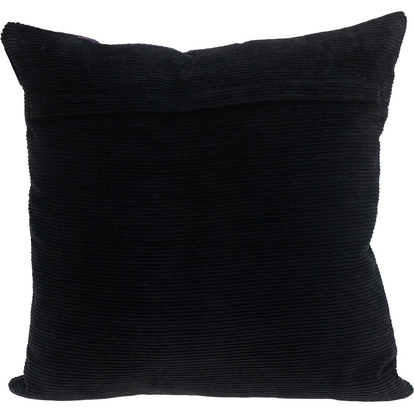 Multicolor Purple Highlight Soft Touch Throw Pillow