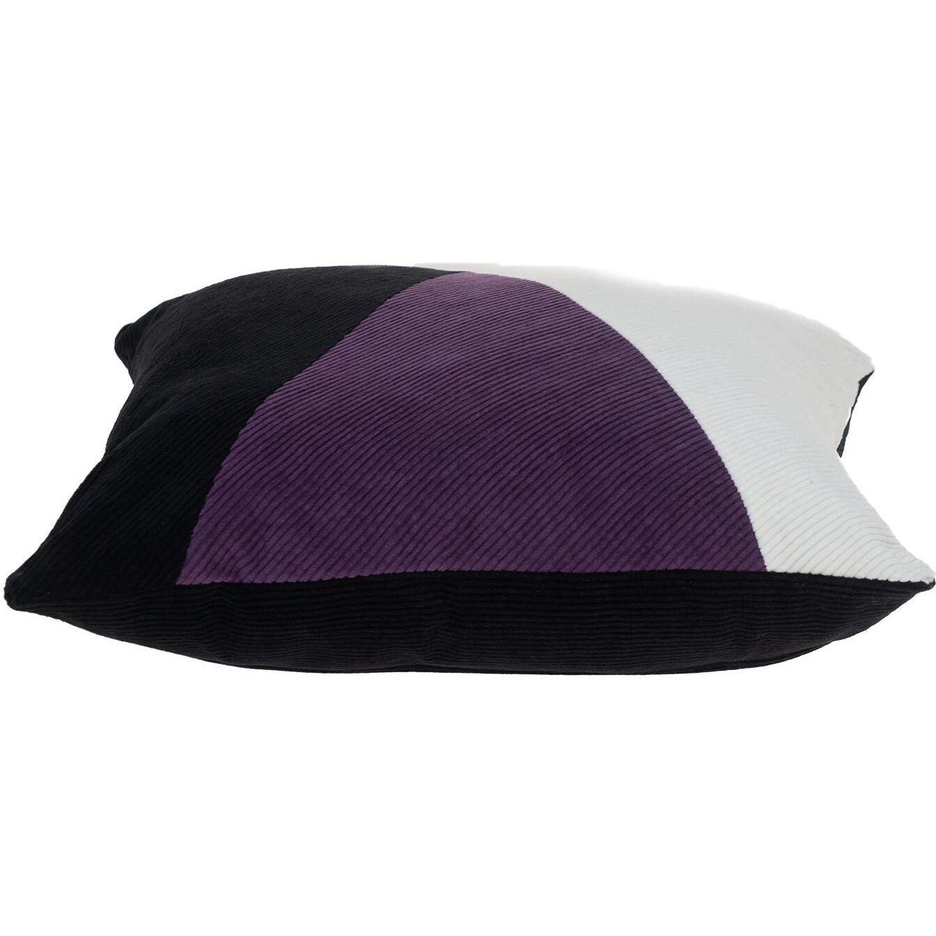 Multicolor Purple Highlight Soft Touch Throw Pillow