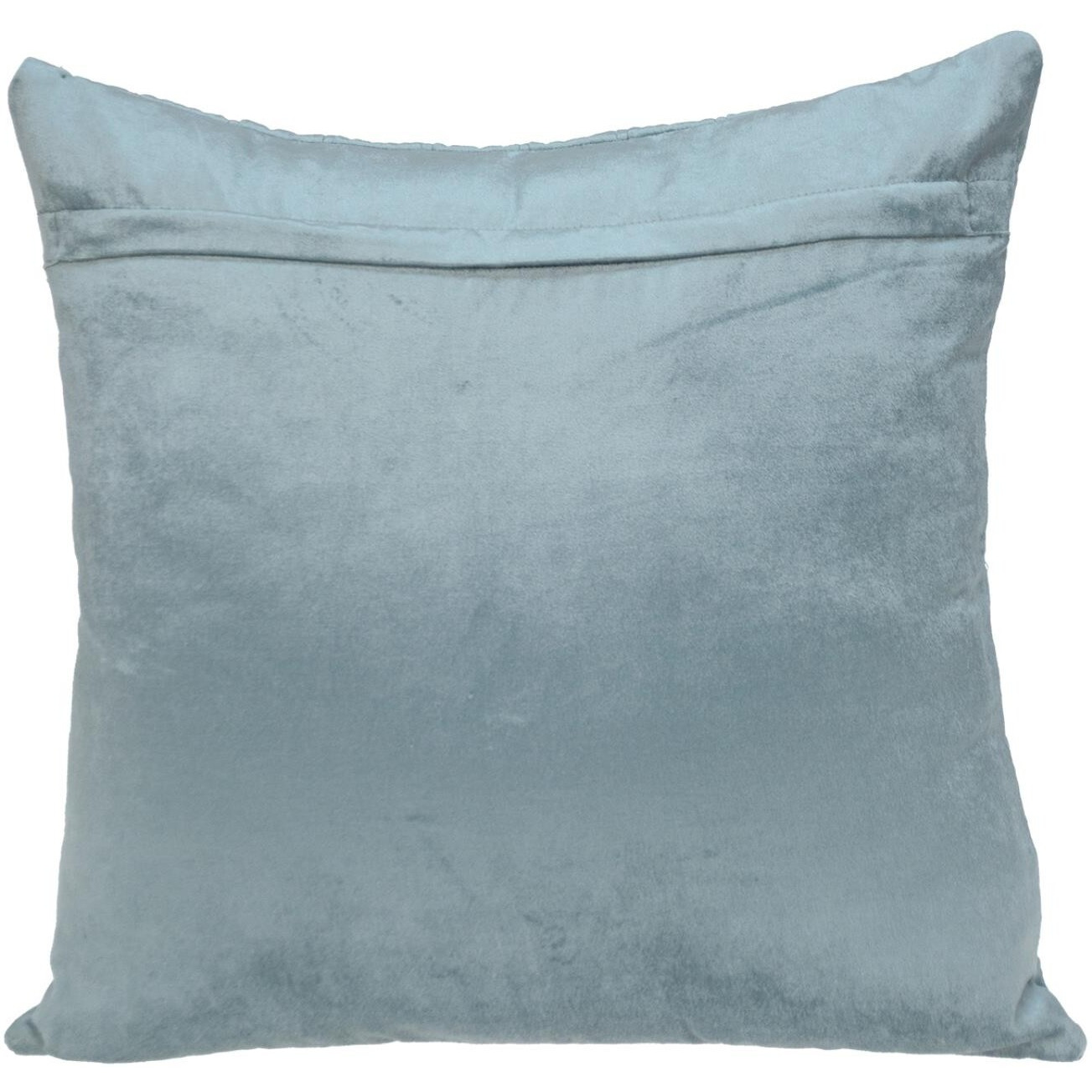 Gray Quilted Decorative Throw Pillow
