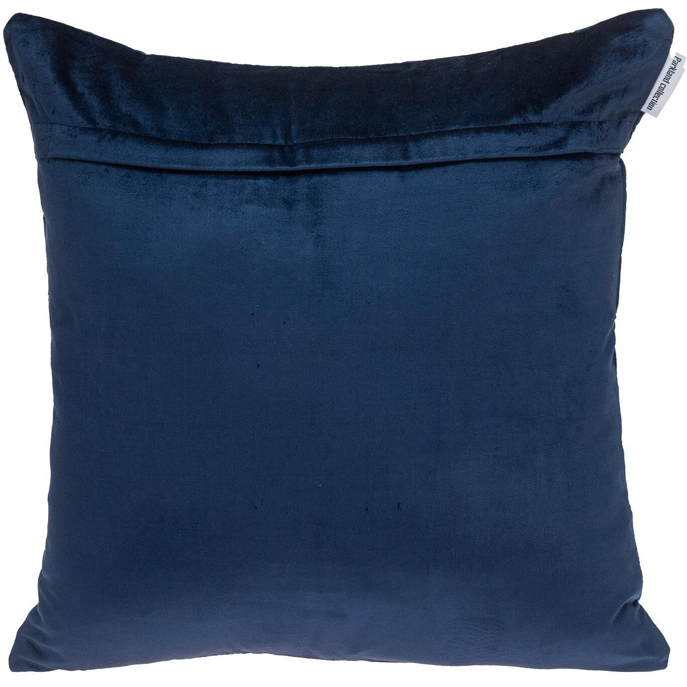 Navy Blue Quilted Decorative Throw Pillow