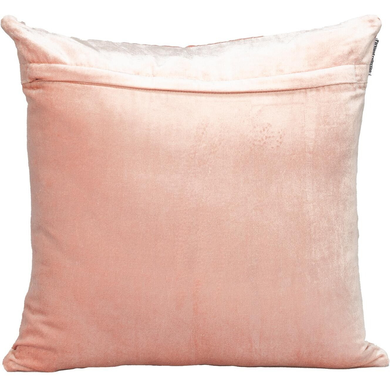 Transitional Pink Quilted Throw Pillow