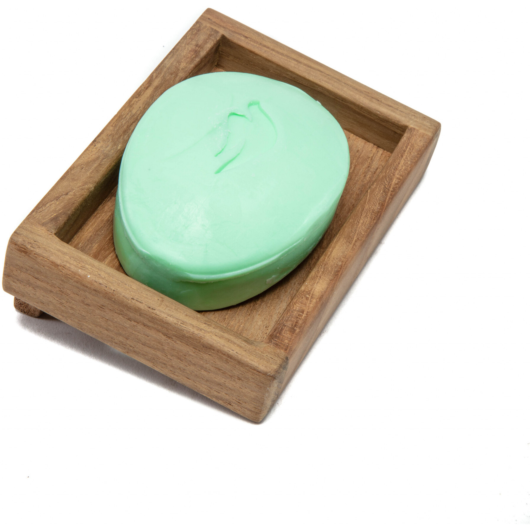 Traditional Solid Teak Wall Mount Soap Dish