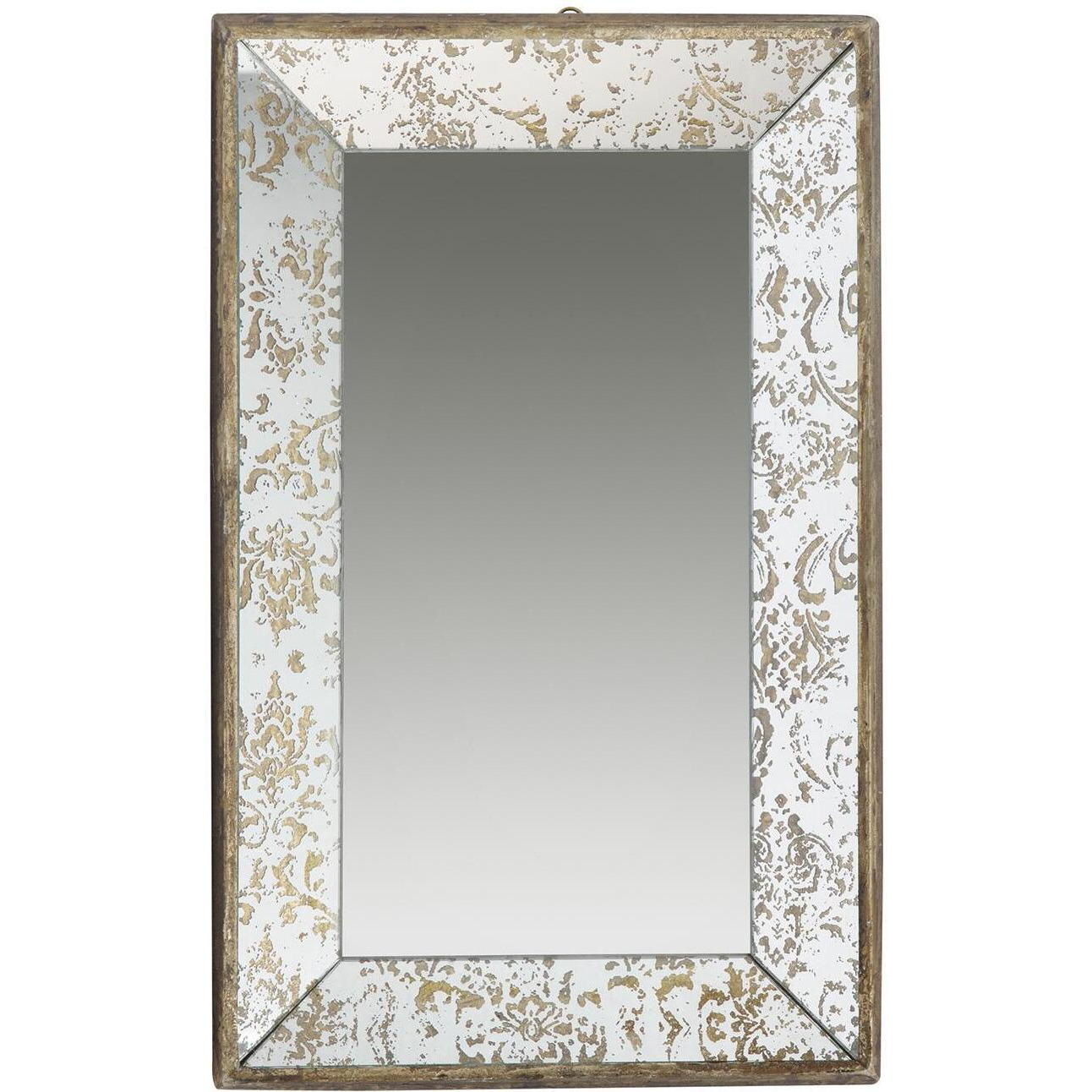 12"" X 20"" Rectangle Vintage Style Wall Mounted Accent Mirror