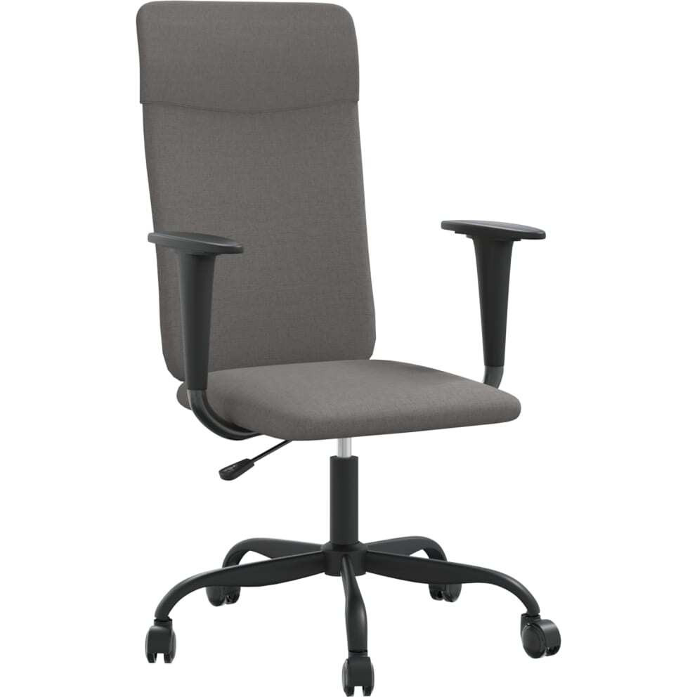 Vidaxl Office Chair Dark Gray Fabric