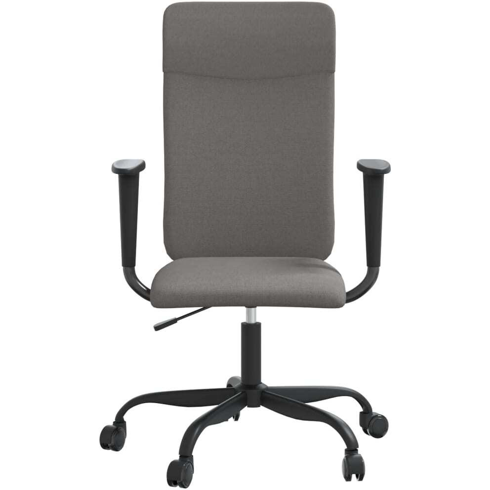 Vidaxl Office Chair Dark Gray Fabric
