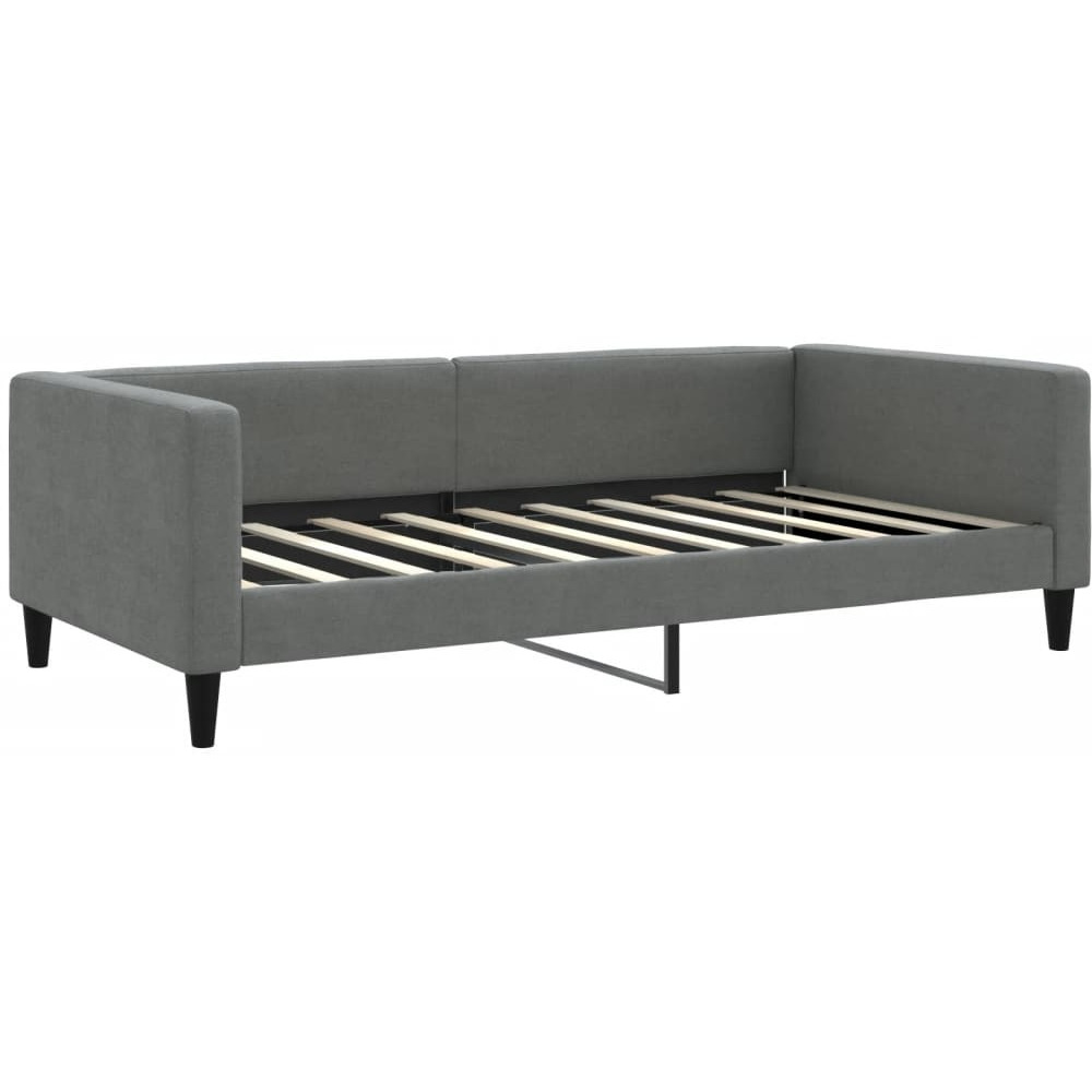 Vidaxl Day Bed Dark Gray 39.4"&quotX74.8"" Fabric