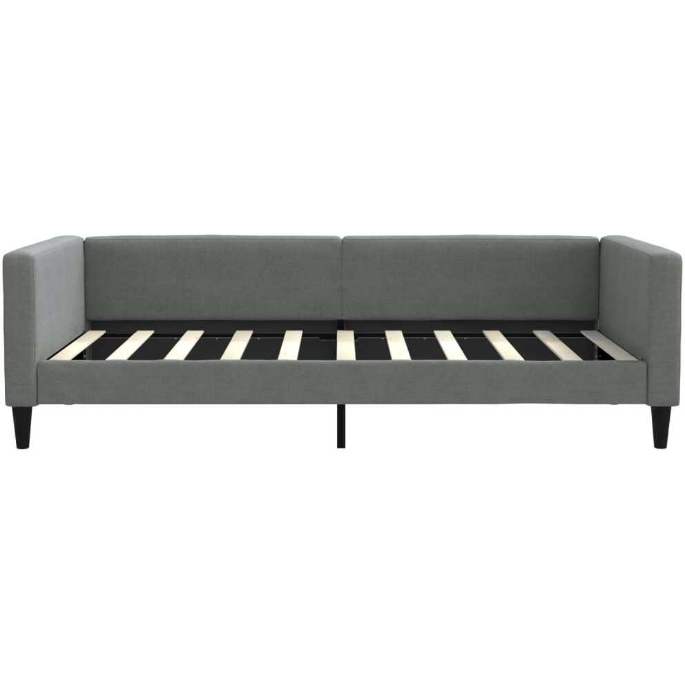 Vidaxl Day Bed Dark Gray 39.4"&quotX74.8"" Fabric
