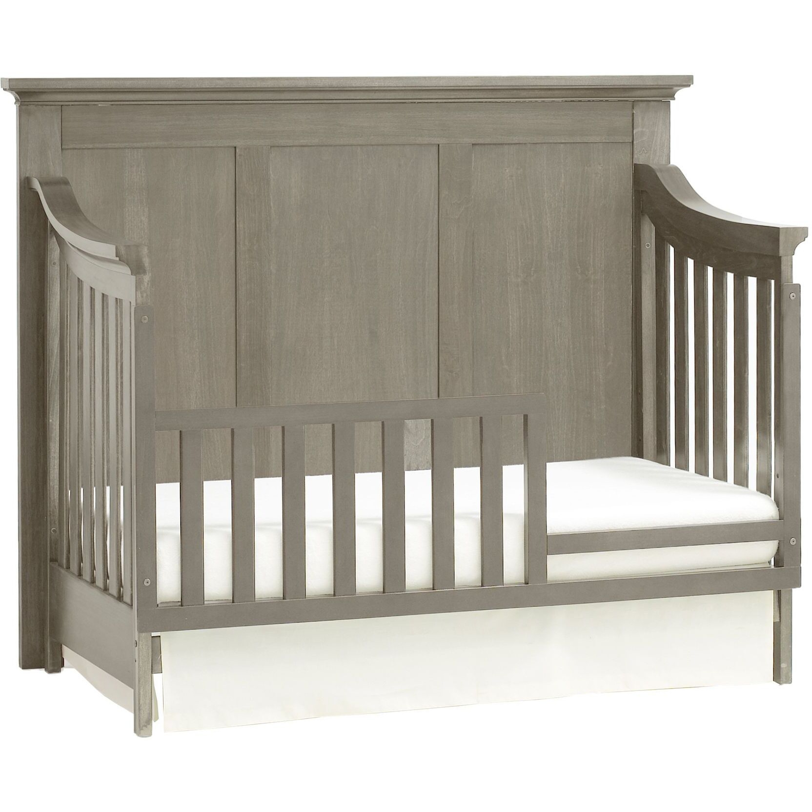 Jackson 4-In-1 Convertible Crib Ash Gray(D0102H7Clwj)