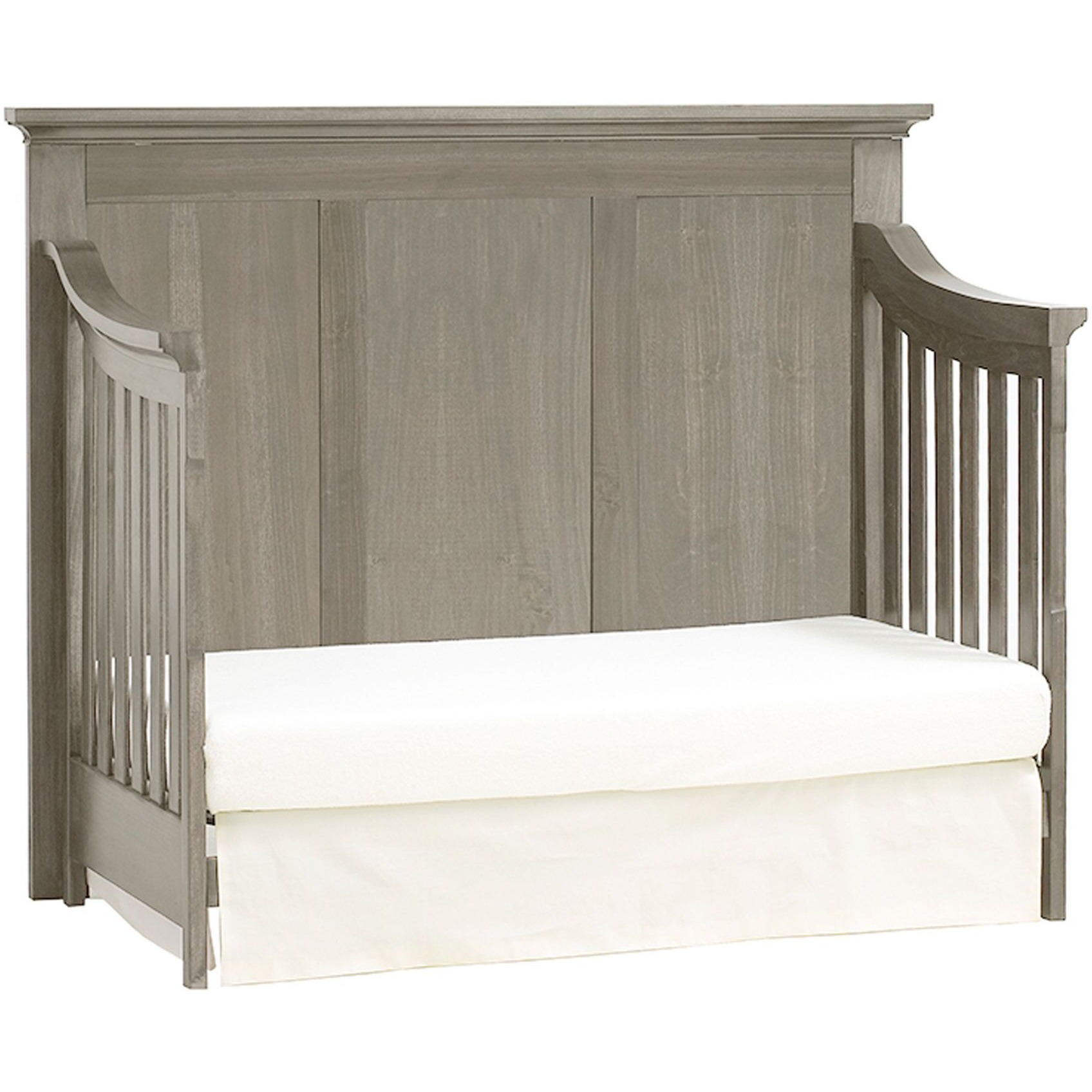 Jackson 4-In-1 Convertible Crib Ash Gray(D0102H7Clwj)