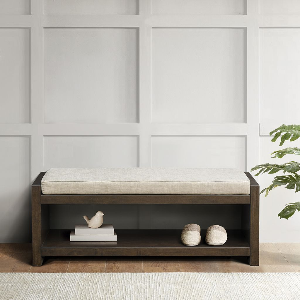 Ivan Accent Bench With Lower Shelf(D0102H5Sfdj)