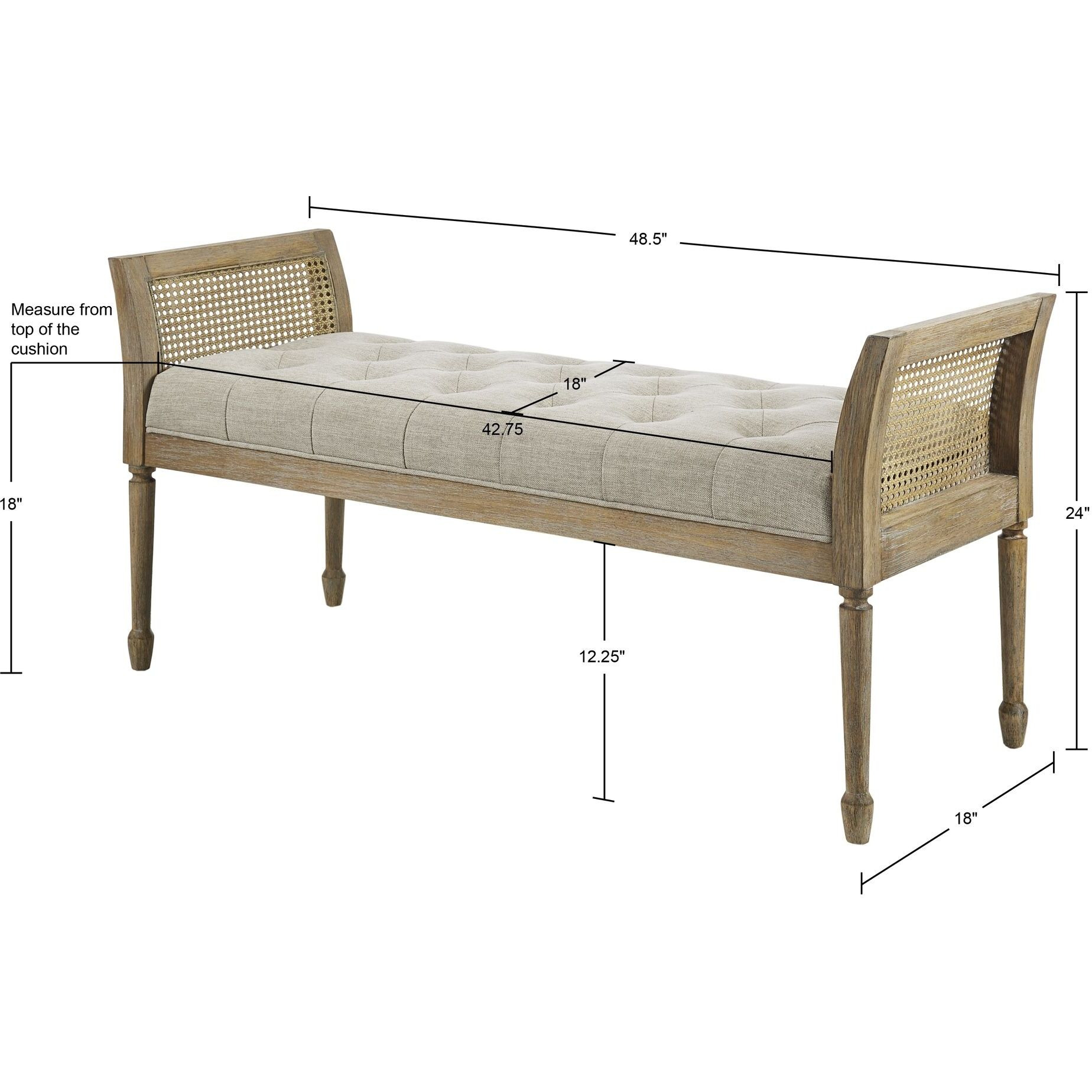 Isla Accent Bench(D0102H5Sfmx)