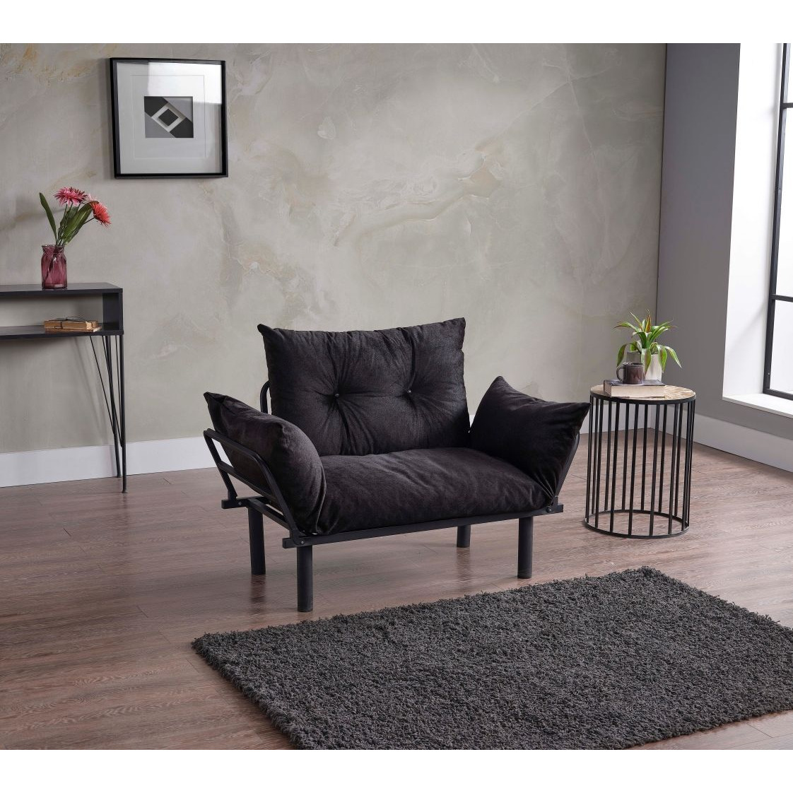 Sona Futon Love Seat(D0102H59Yc6)