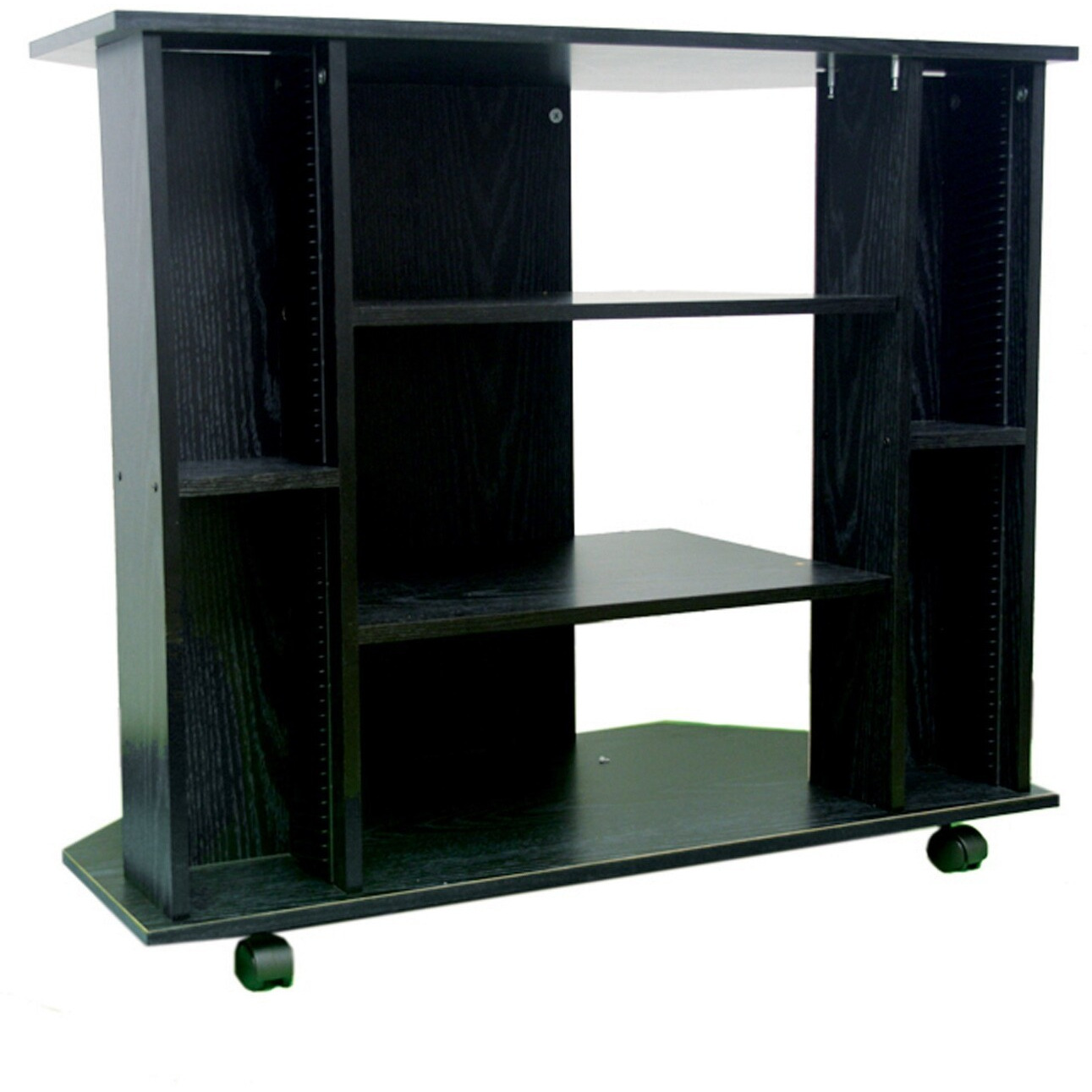 35 Black Open Shelving Tv Stand