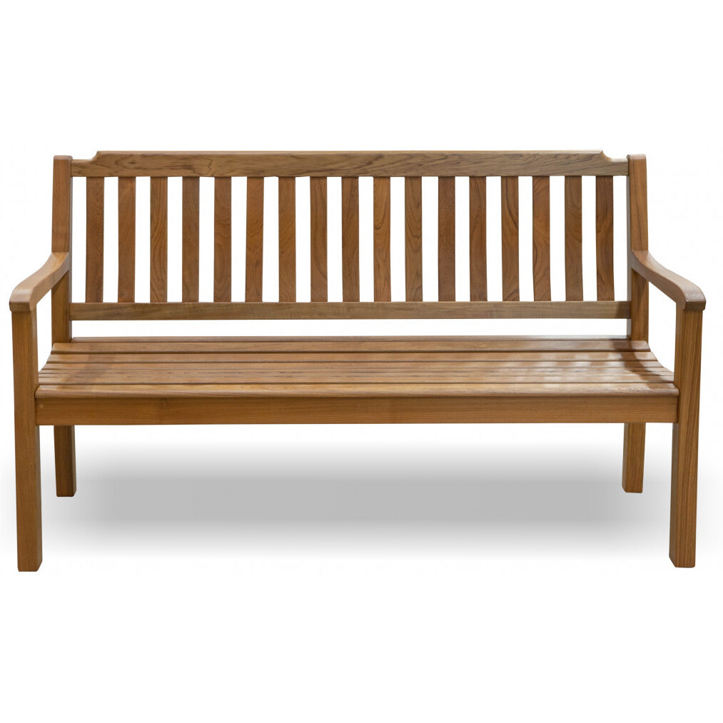60 Teak Solid Wood Garden Bench