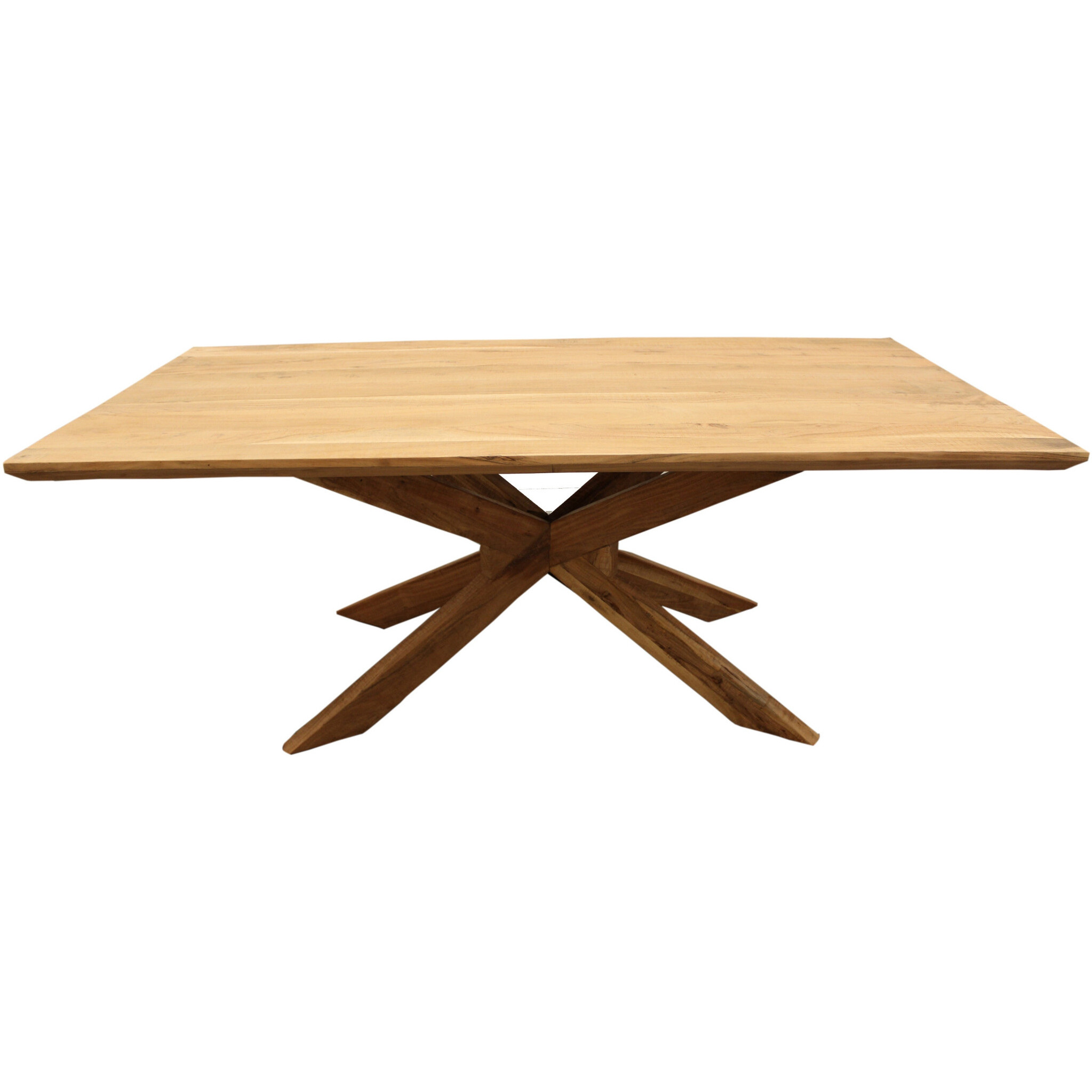 79 Natural Rectangular Solid Wood Dining Table