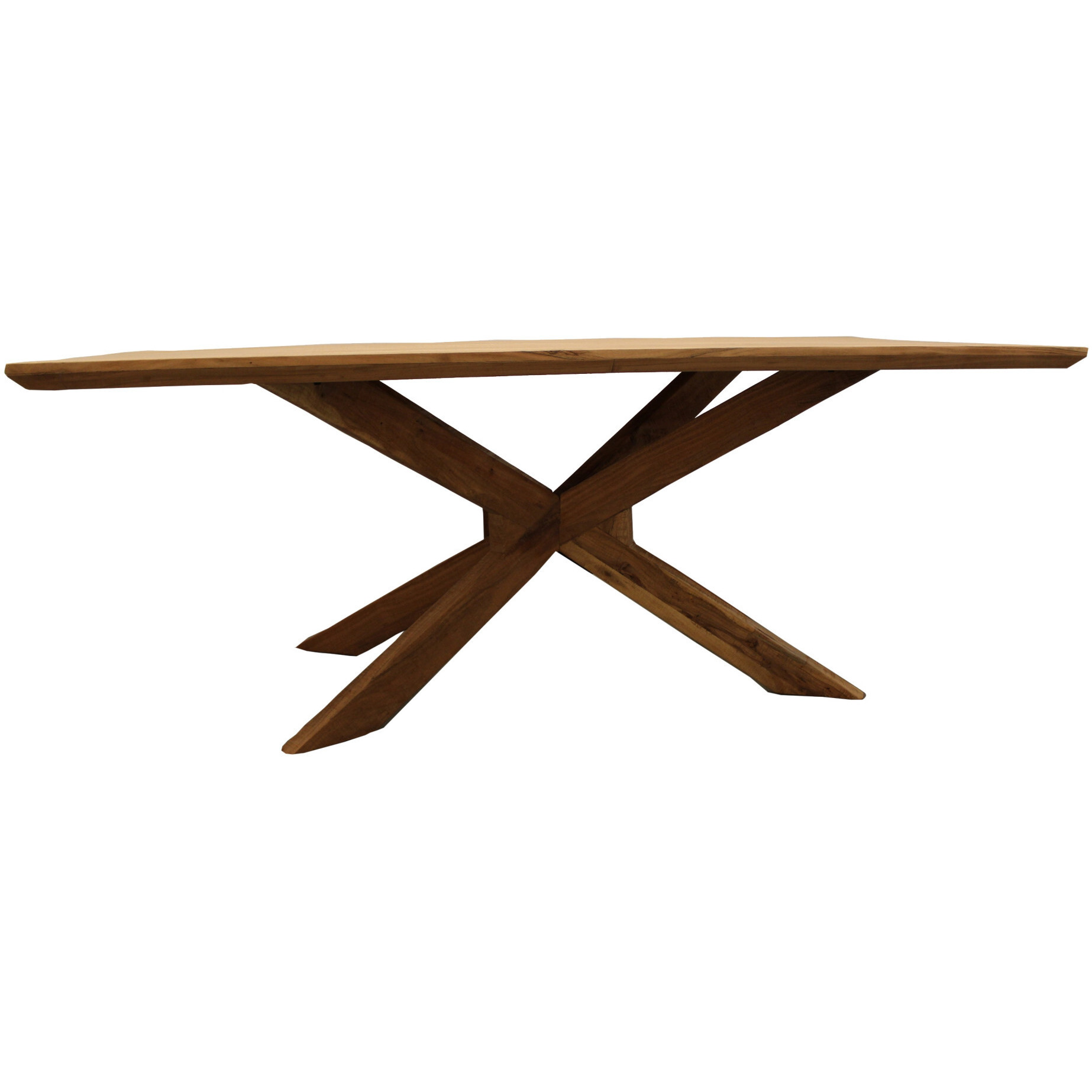 79 Natural Rectangular Solid Wood Dining Table
