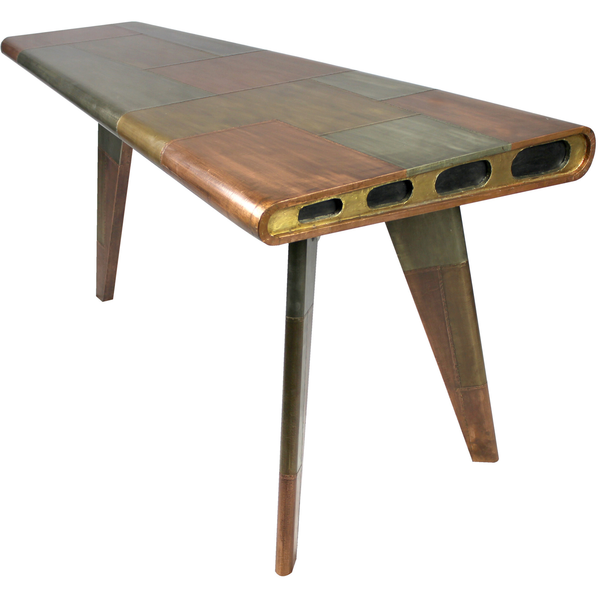 55 Copper Aluminum Writing Desk