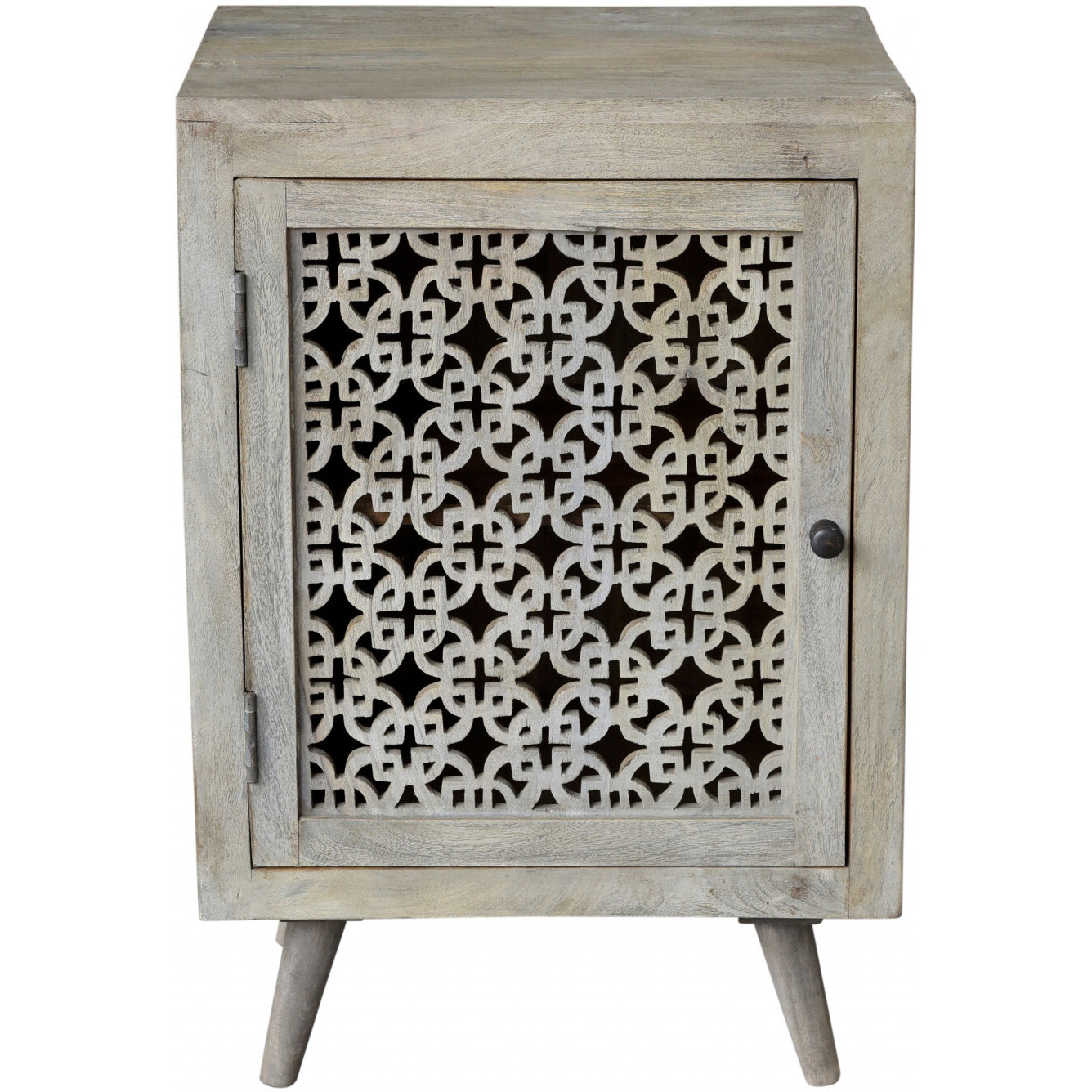 30 Gray Wash Nightstand