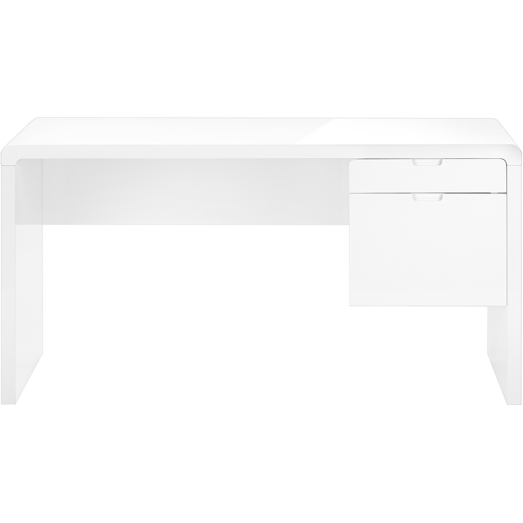60 White Computer Desk
