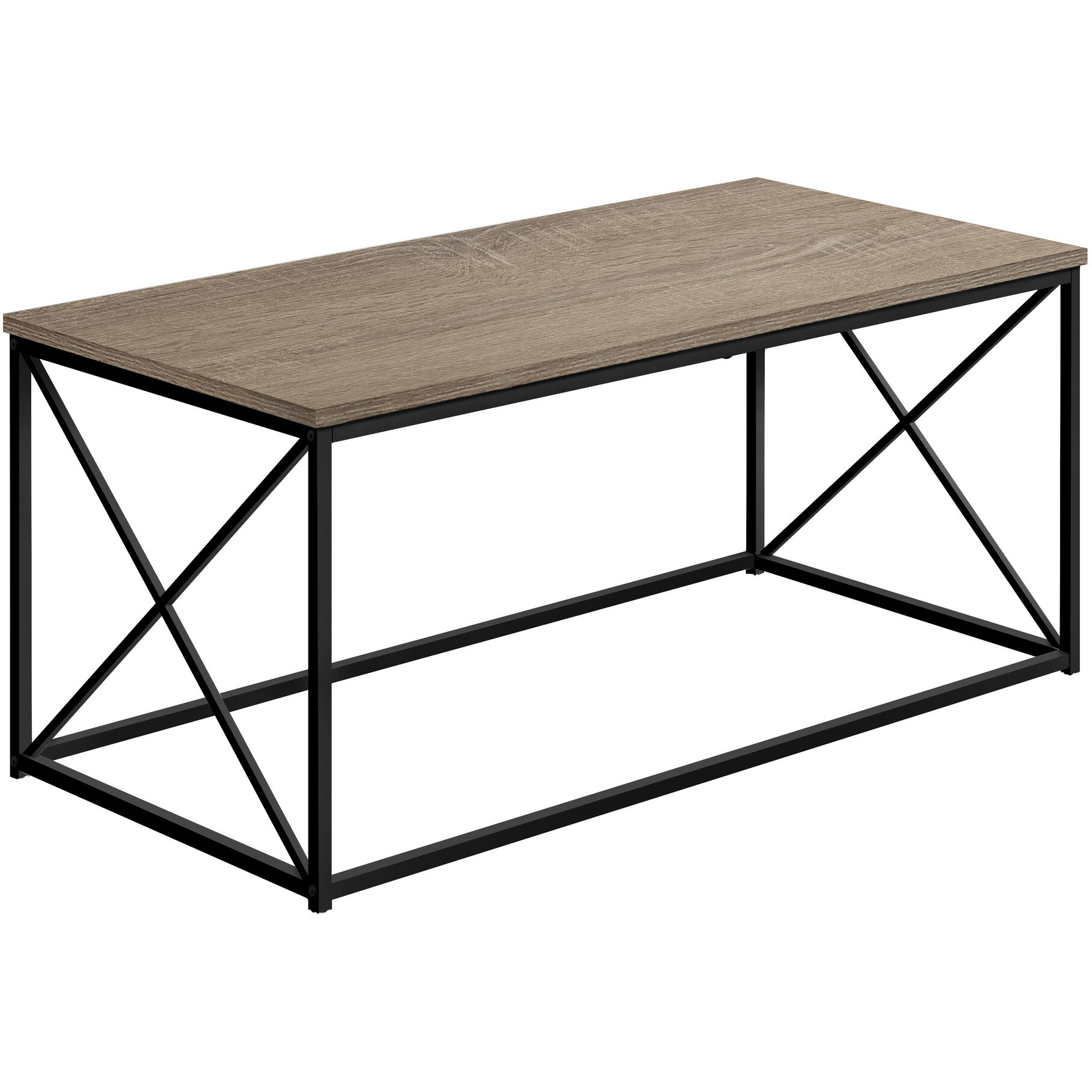 41 Dark Taupe Rectangular Coffee Table