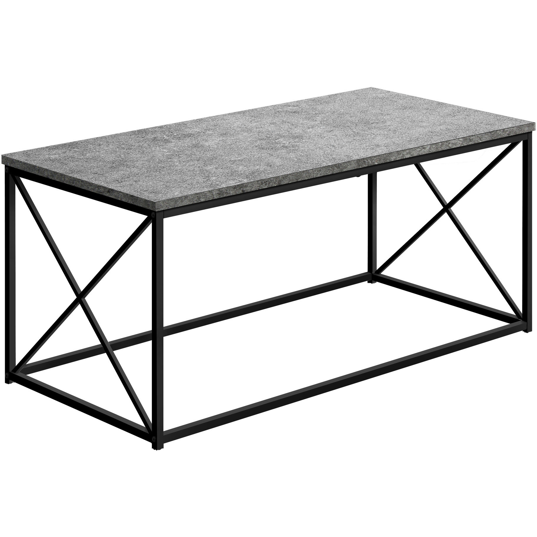 41 Grey Rectangular Coffee Table