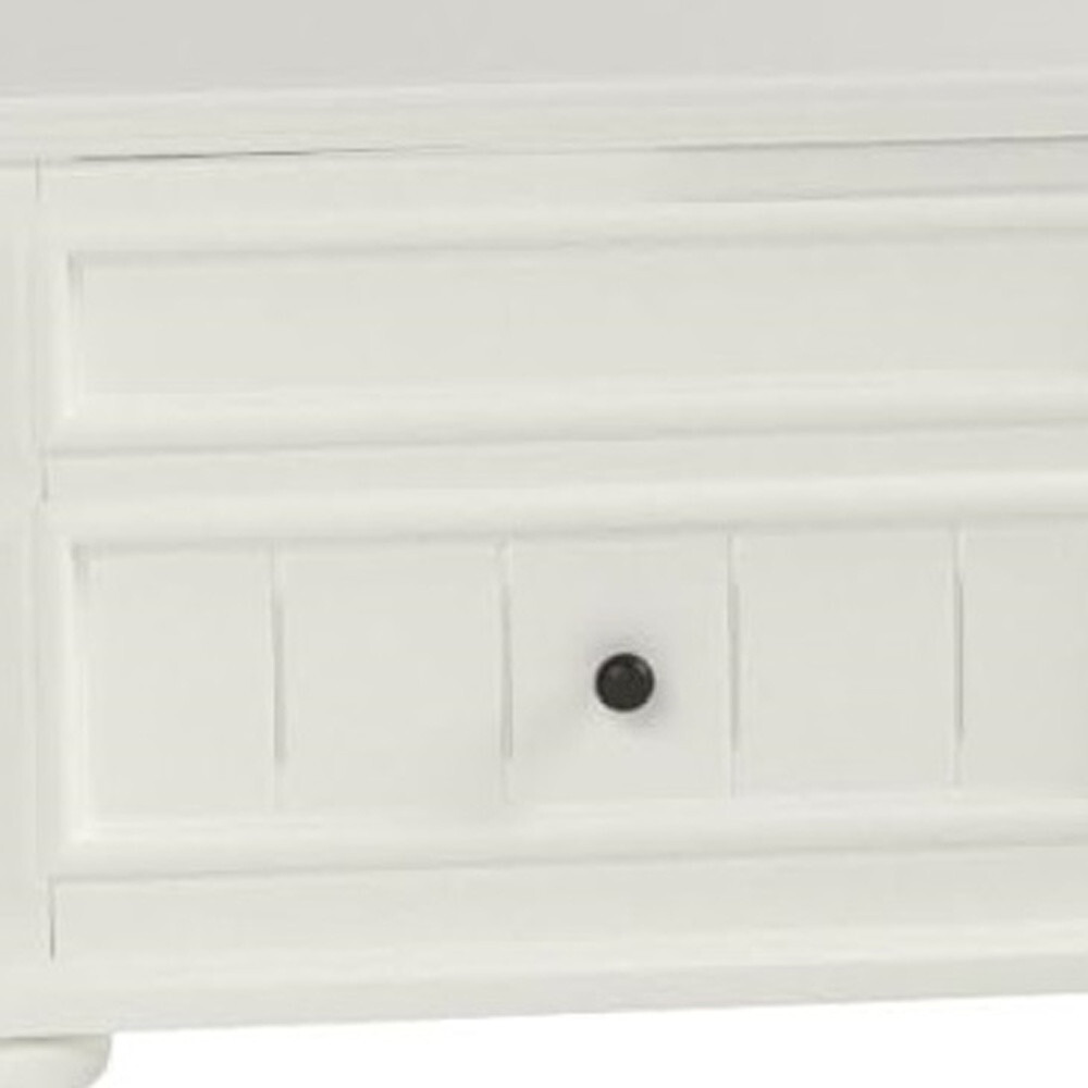 48 White Washed Melamine Veneer And Solid Wood Rectangular Lift Top Coffee Table With Two Drawers