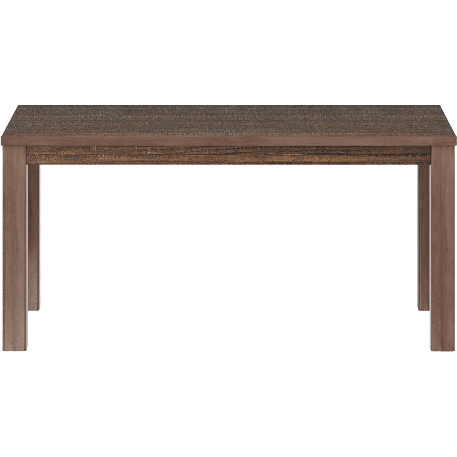 35 Espresso Rectangular Solid Wood Dining Table