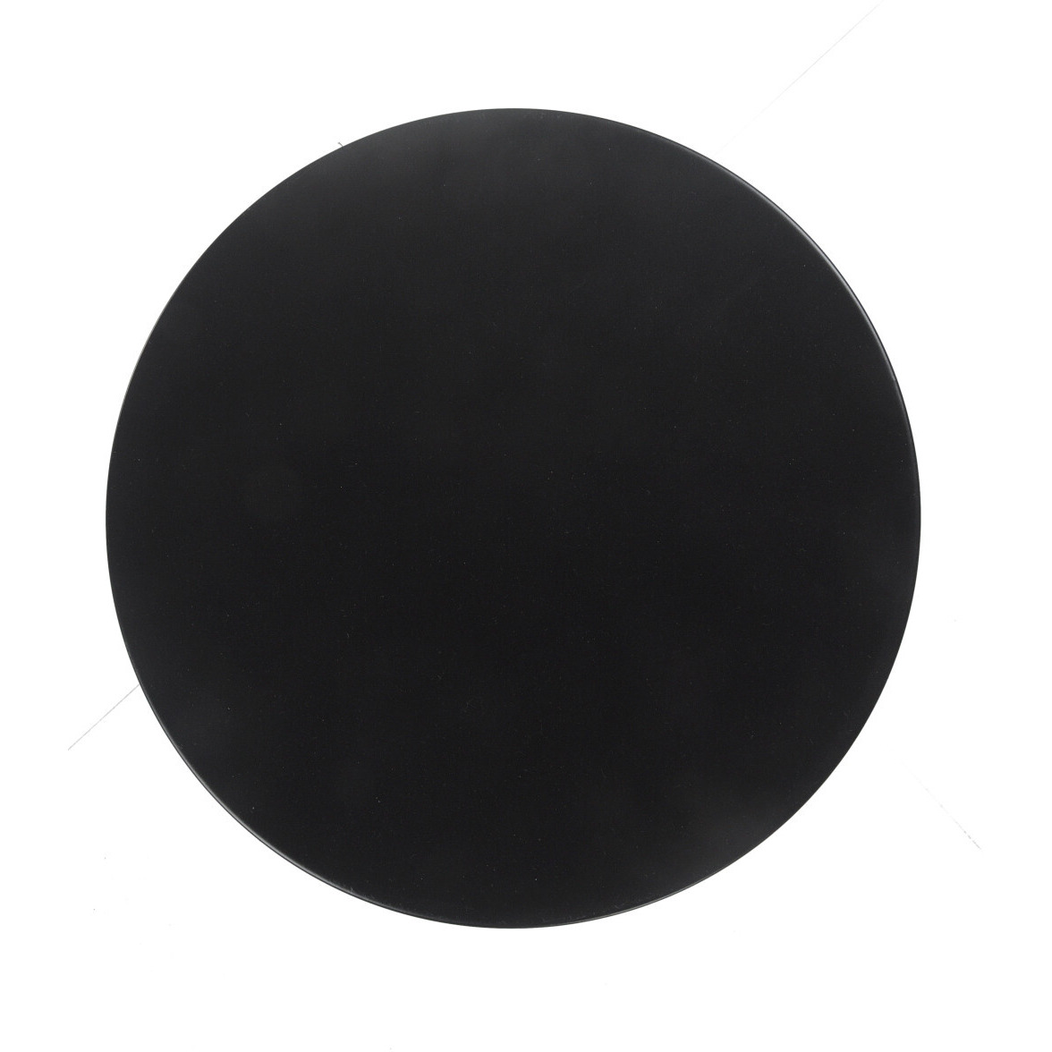 18 Black Iron Free Form End Table