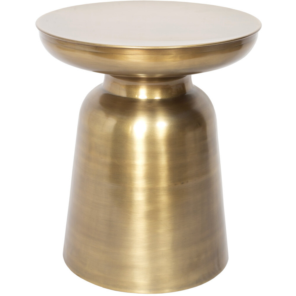 19 Gold Metal Round End Table
