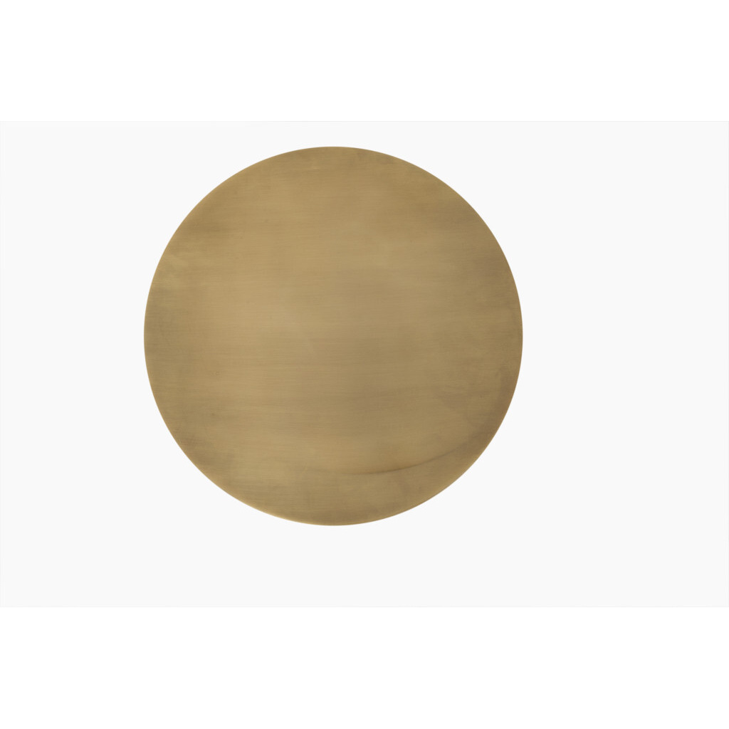 19 Gold Metal Round End Table