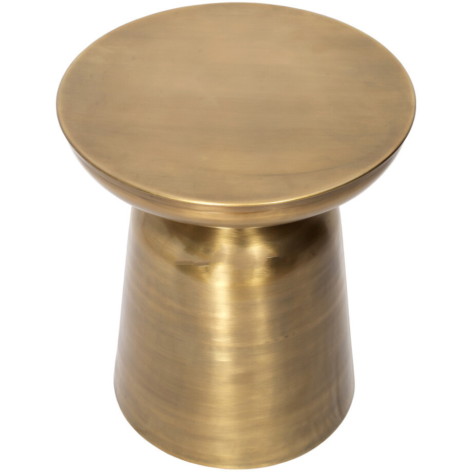 19 Gold Metal Round End Table