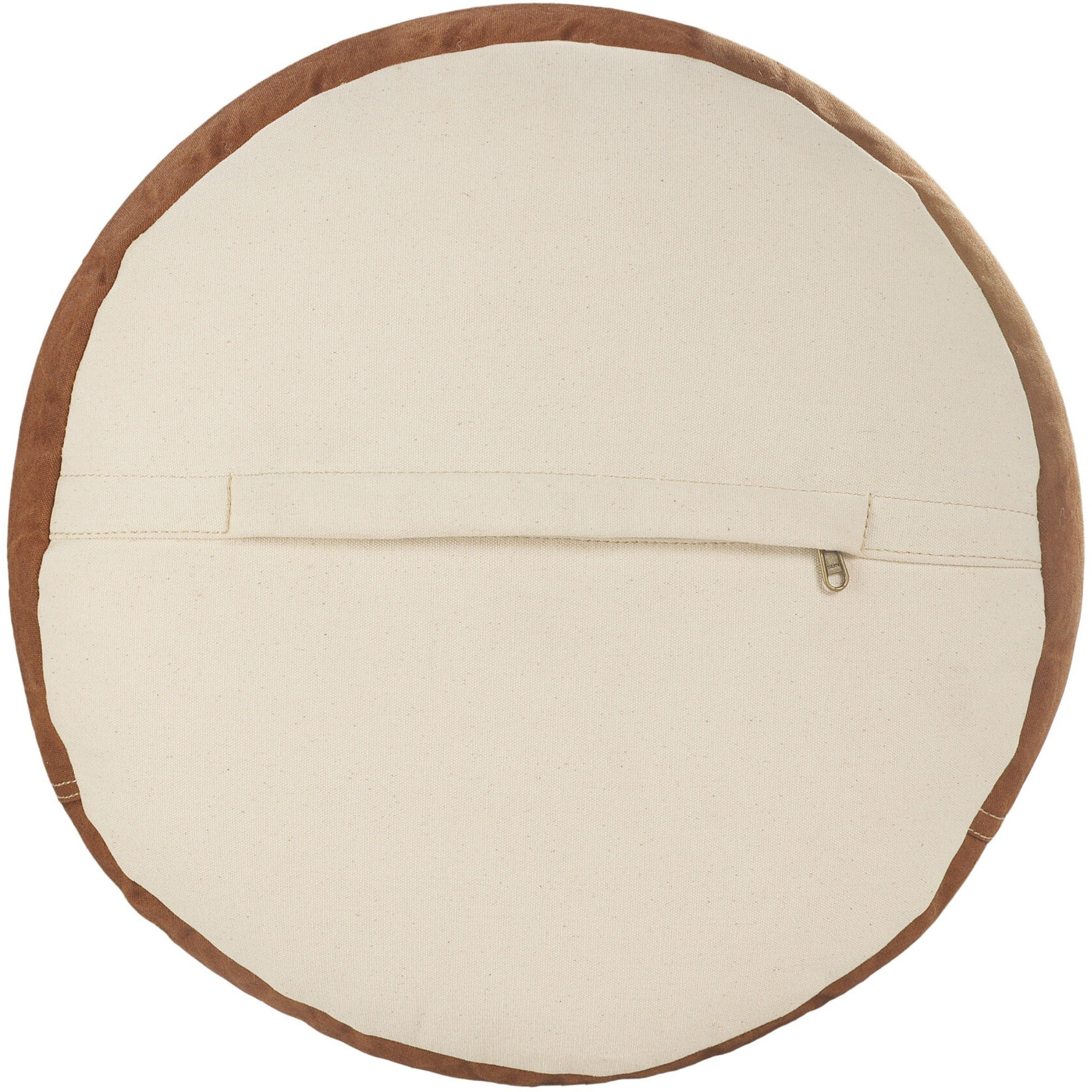 16 Tan 100% Cotton Ottoman