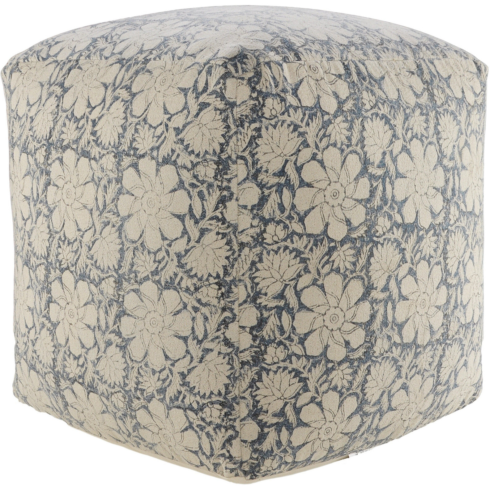 20 Beige 100% Cotton Ottoman