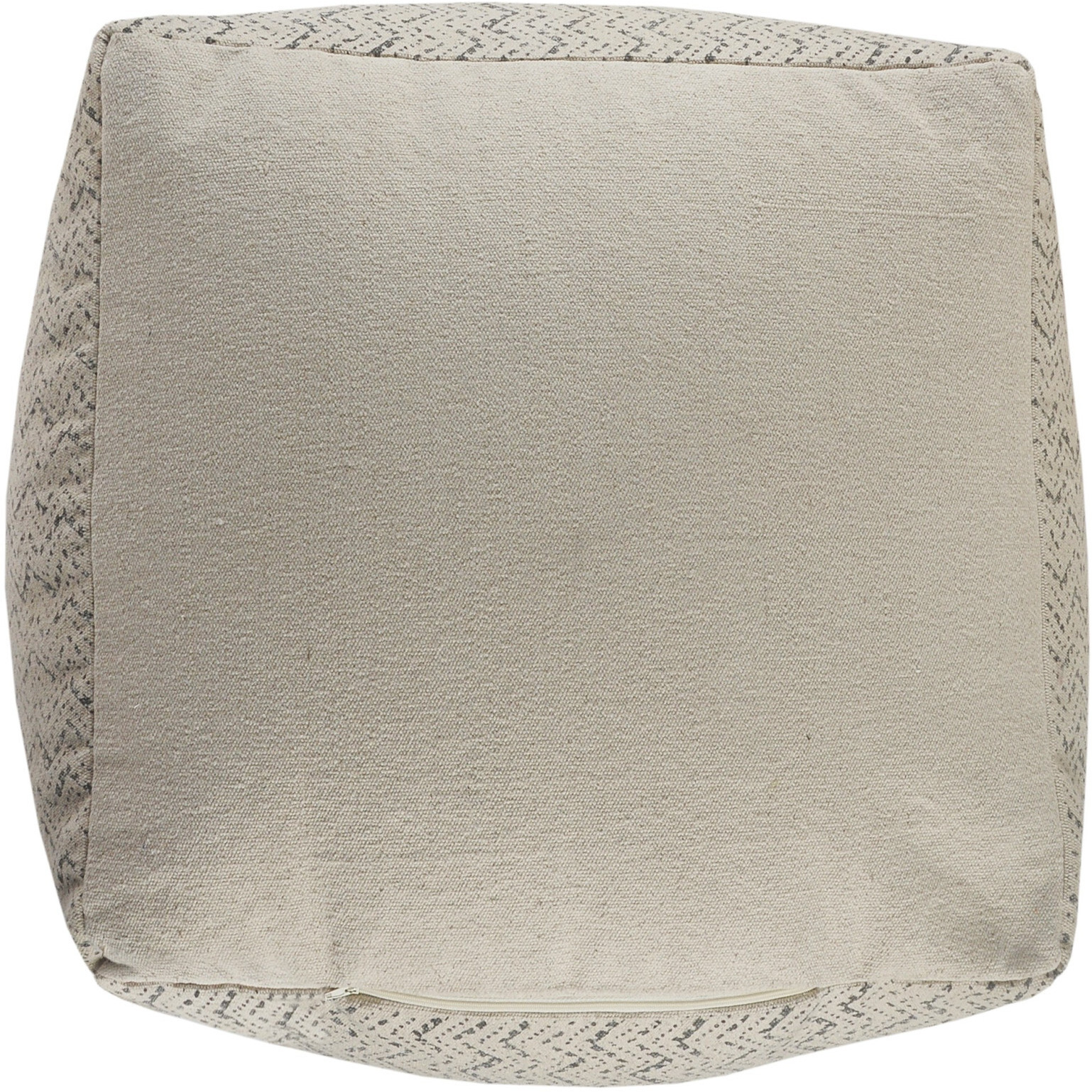 20 Cream 100% Cotton Ottoman