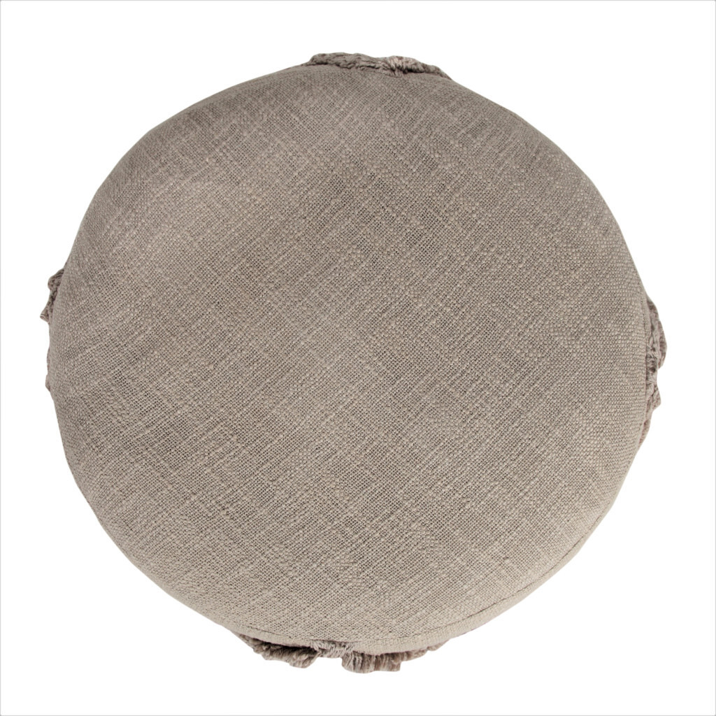18 Brown 100% Cotton Ottoman