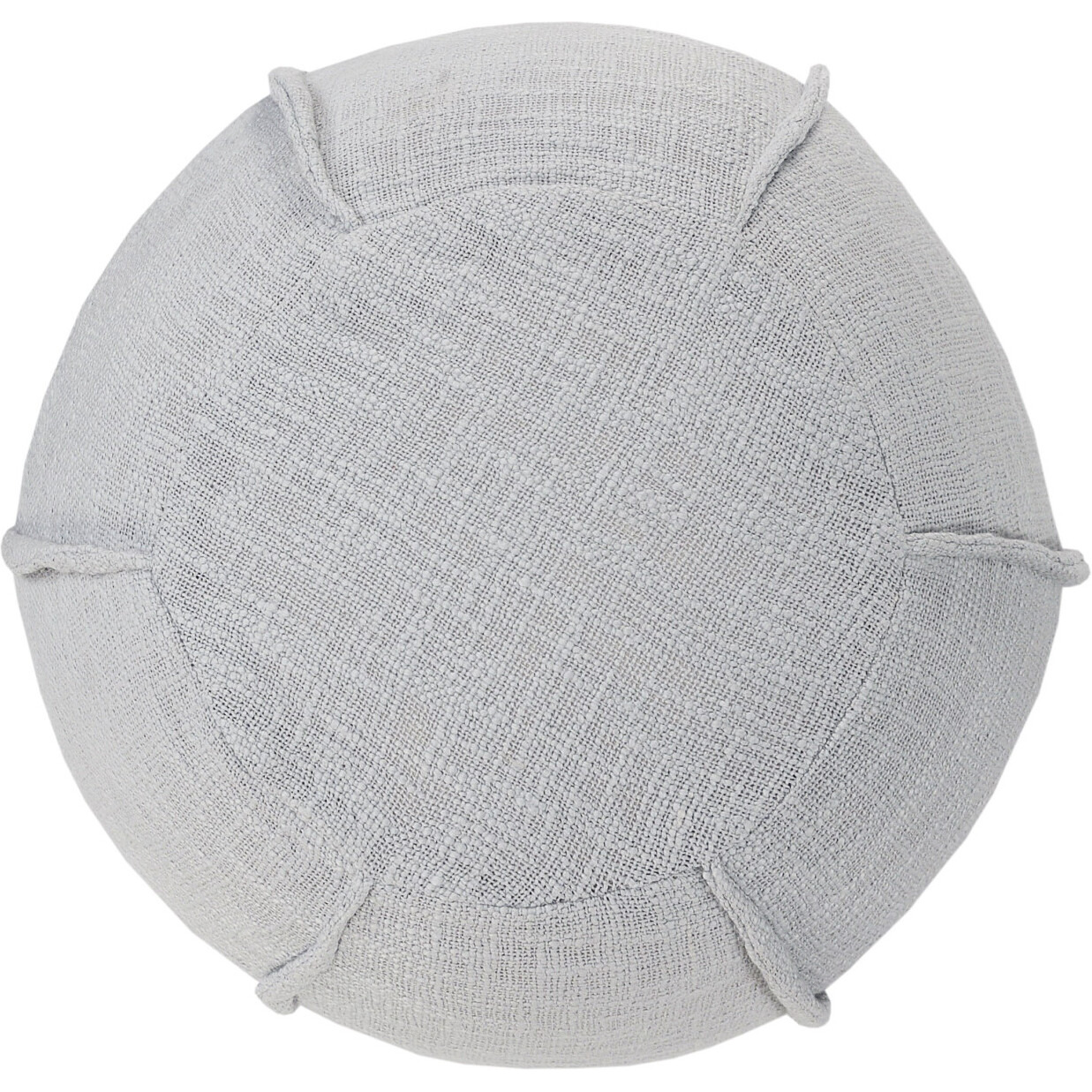 18 Gray 100% Cotton Ottoman