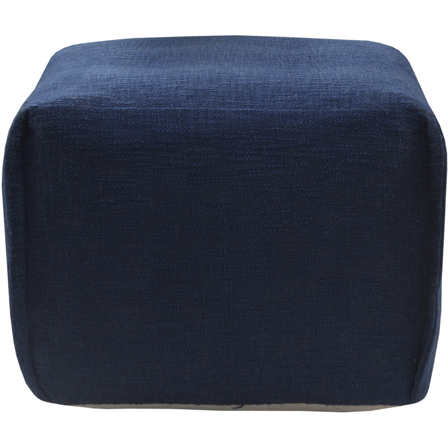 18 Blue 100% Cotton Ottoman