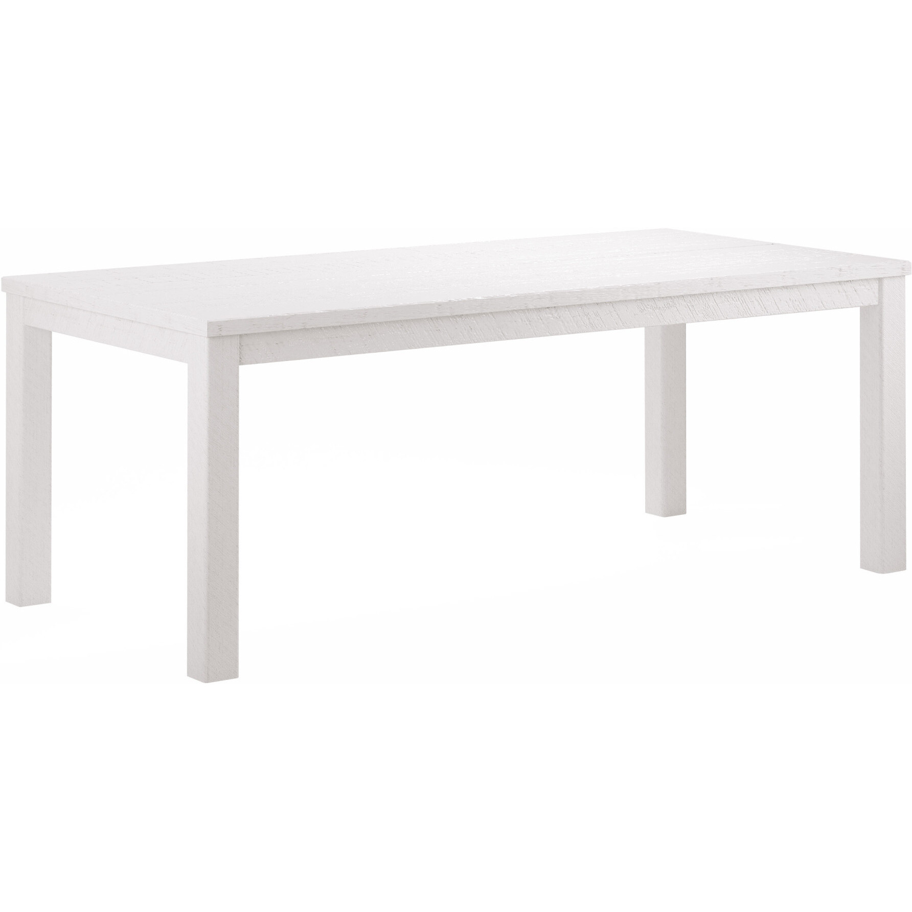 35 White Solid Wood Dining Table