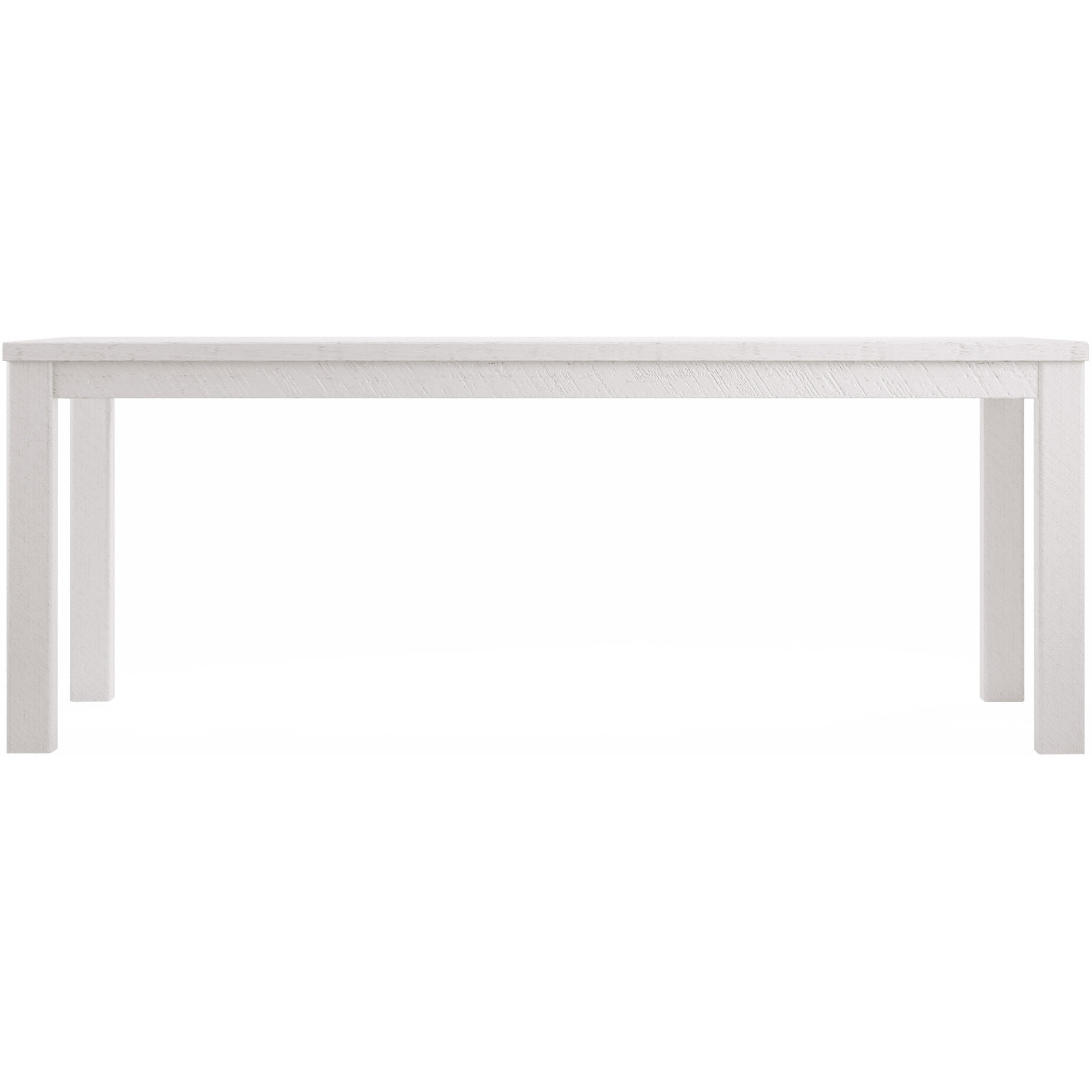 35 White Solid Wood Dining Table