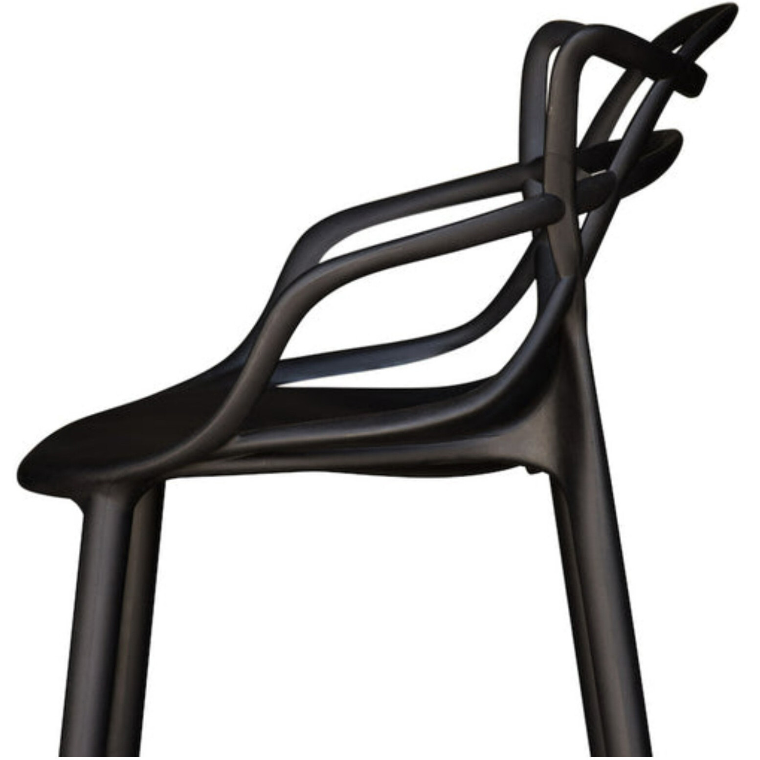31 Black Bar Chair With Footrest