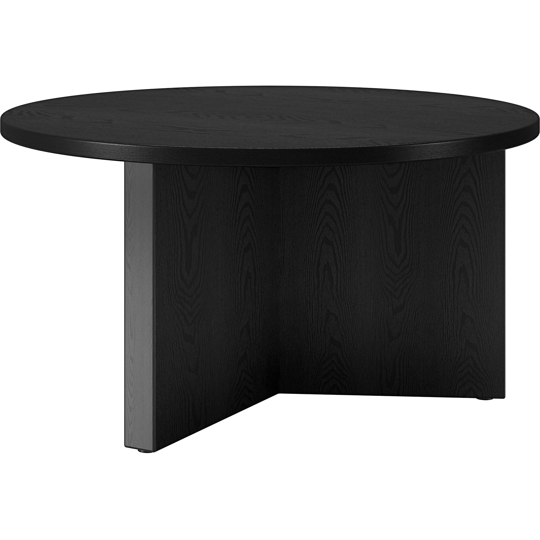 32 Black Grain Round Coffee Table