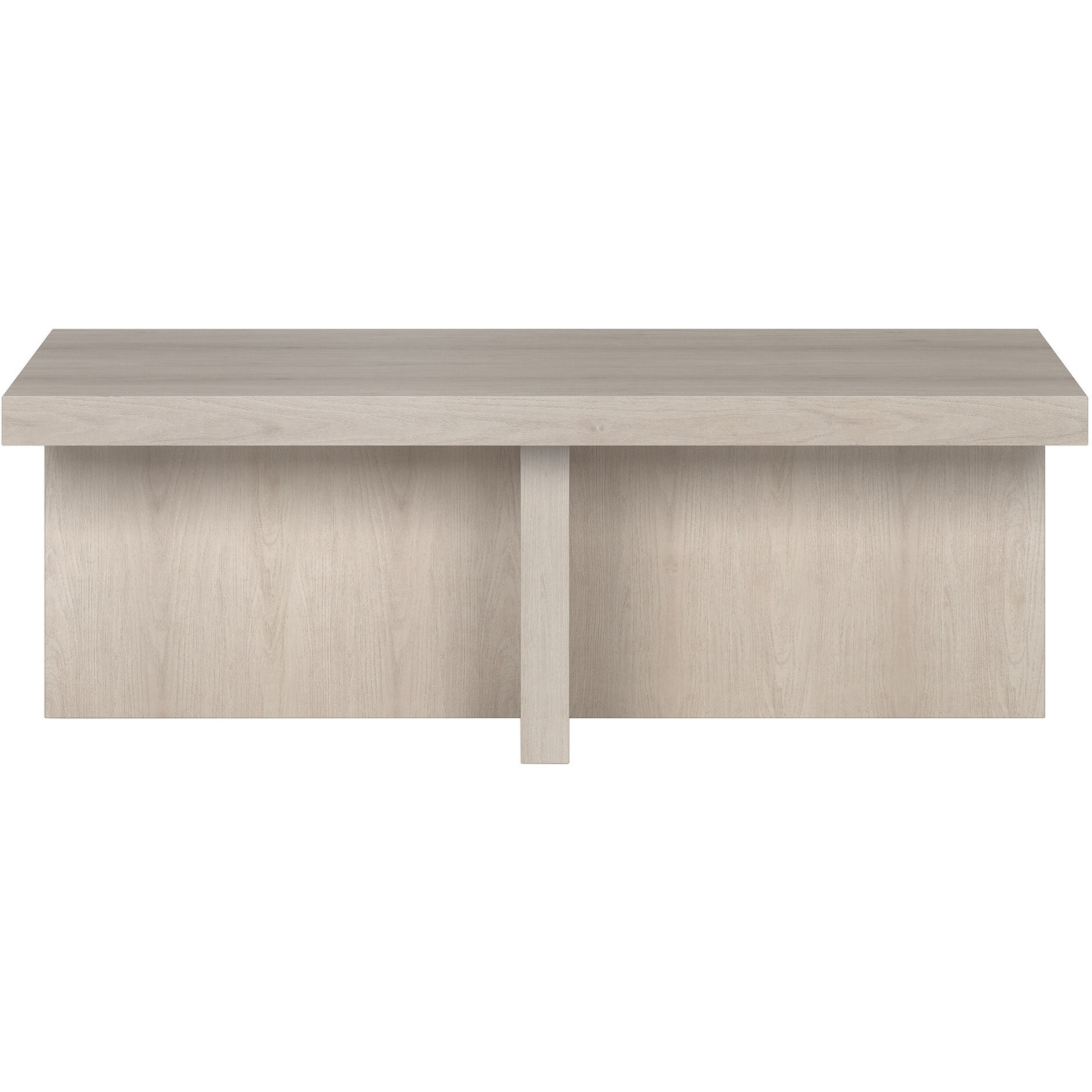 44 Alder White Rectangular Coffee Table