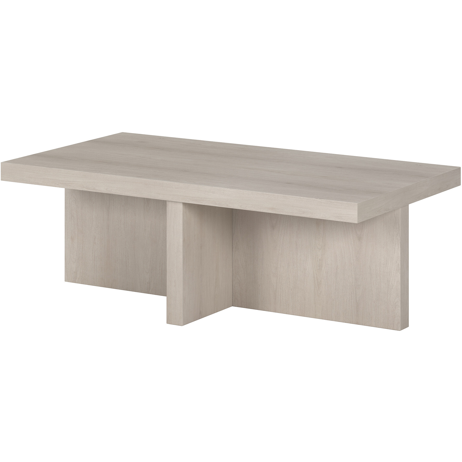 44 Alder White Rectangular Coffee Table