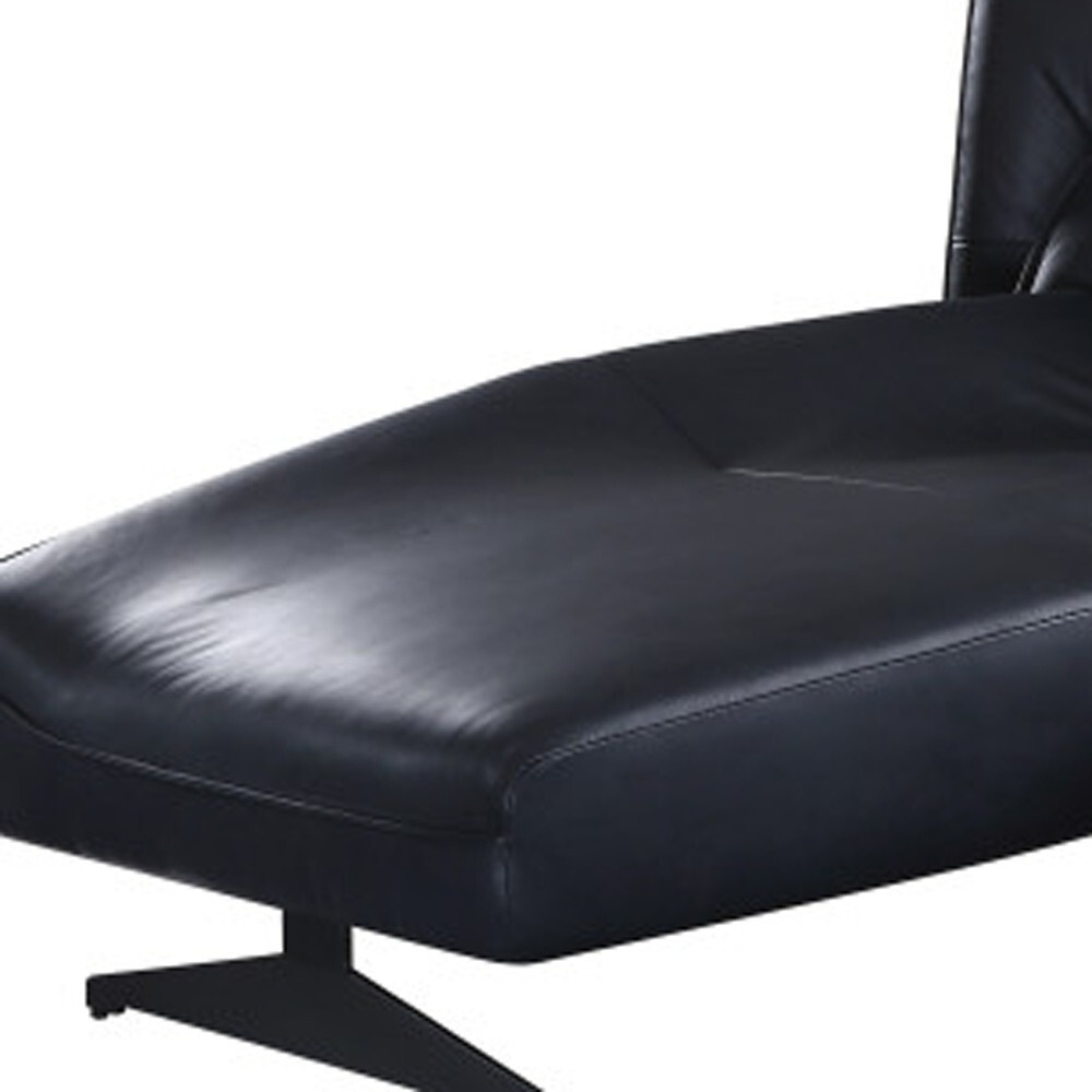 Gray Top Grain Leather L Shaped Two Piece Sofa And Chaise