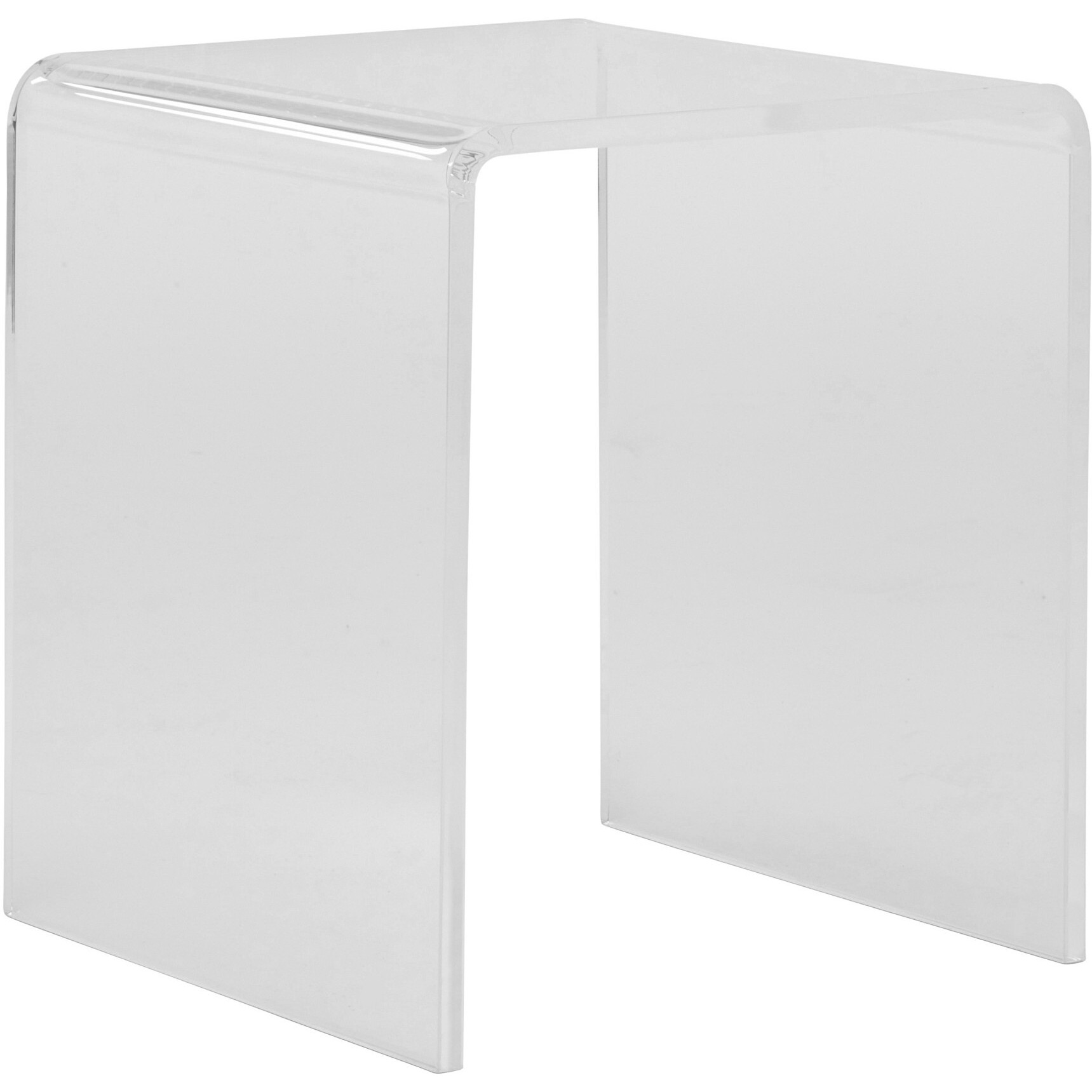 18 Clear Acrylic End Table