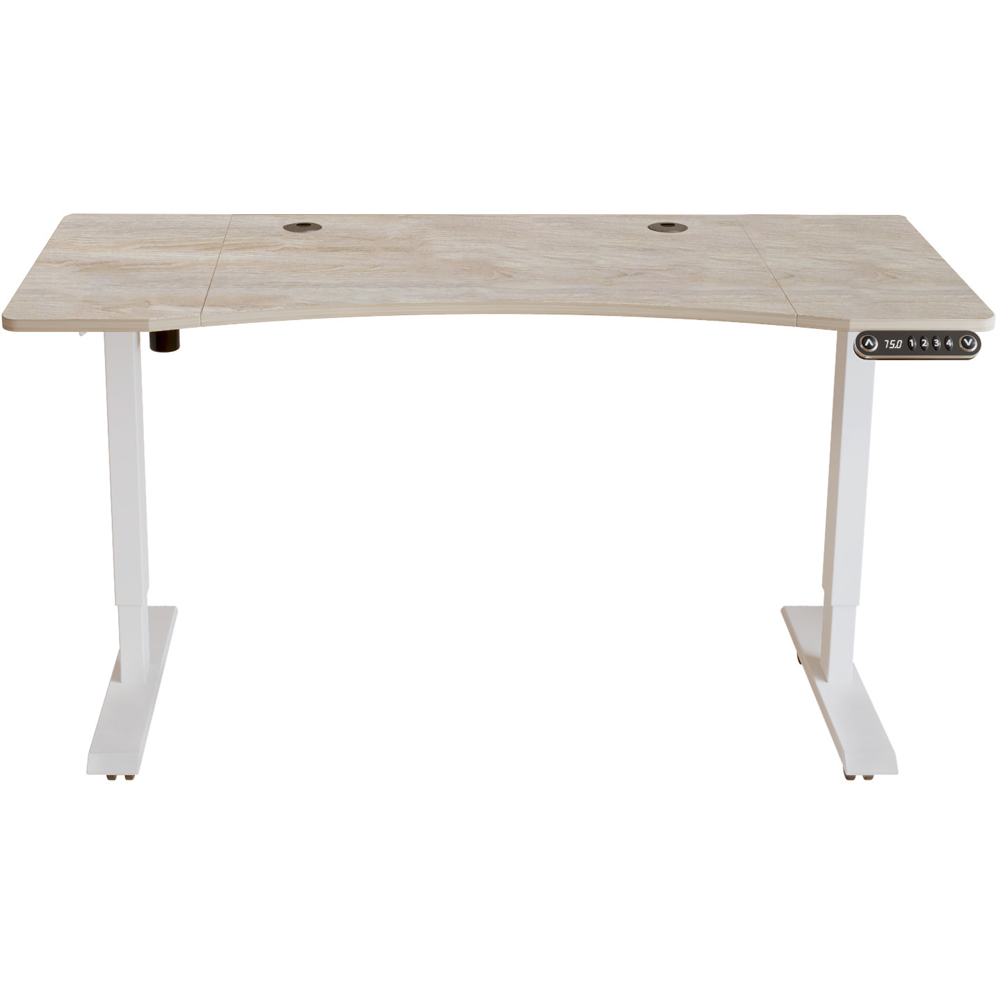 55 Adjustable White Unique Standing Desk