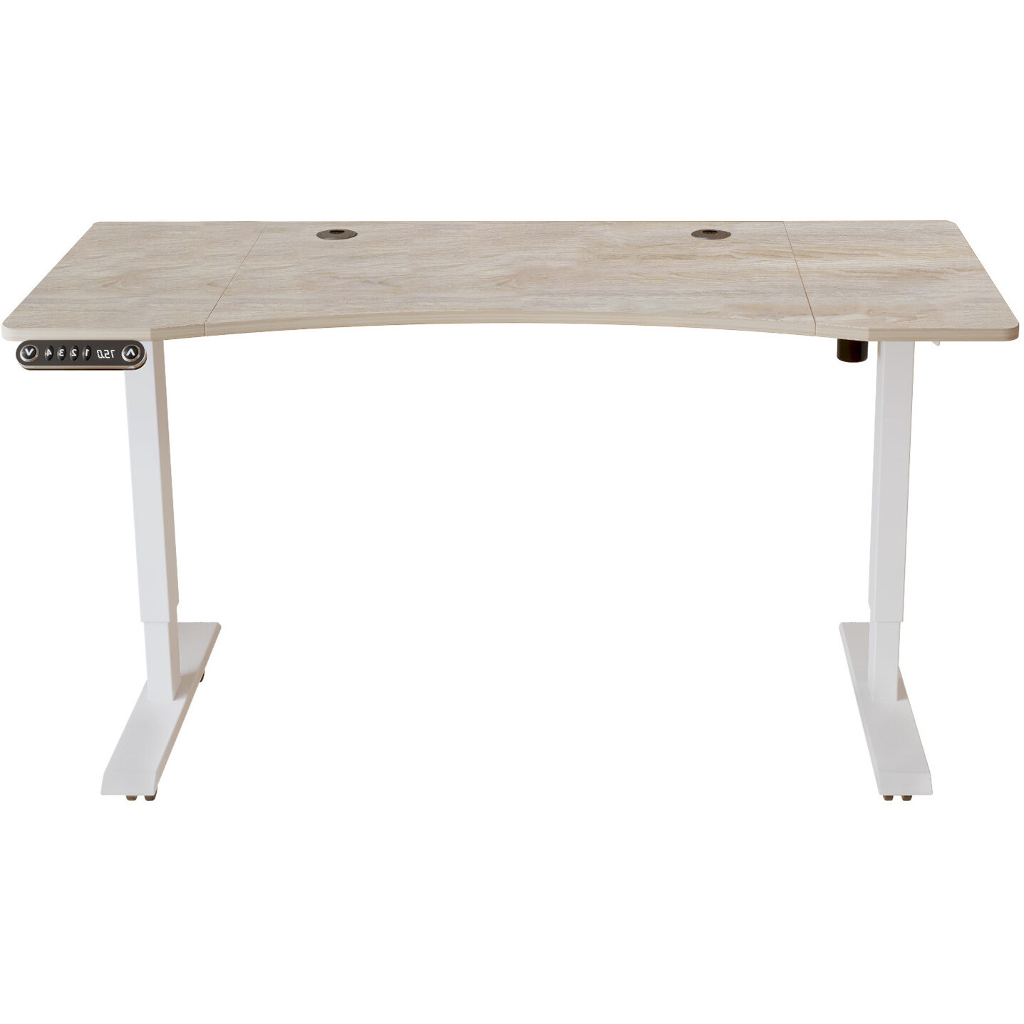 55 Adjustable White Unique Standing Desk